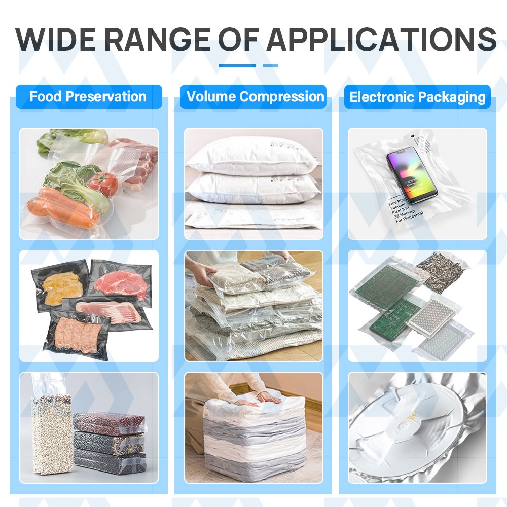 Automatic External Packing Food Industrial Vacuum Inflatable Sealer Machine