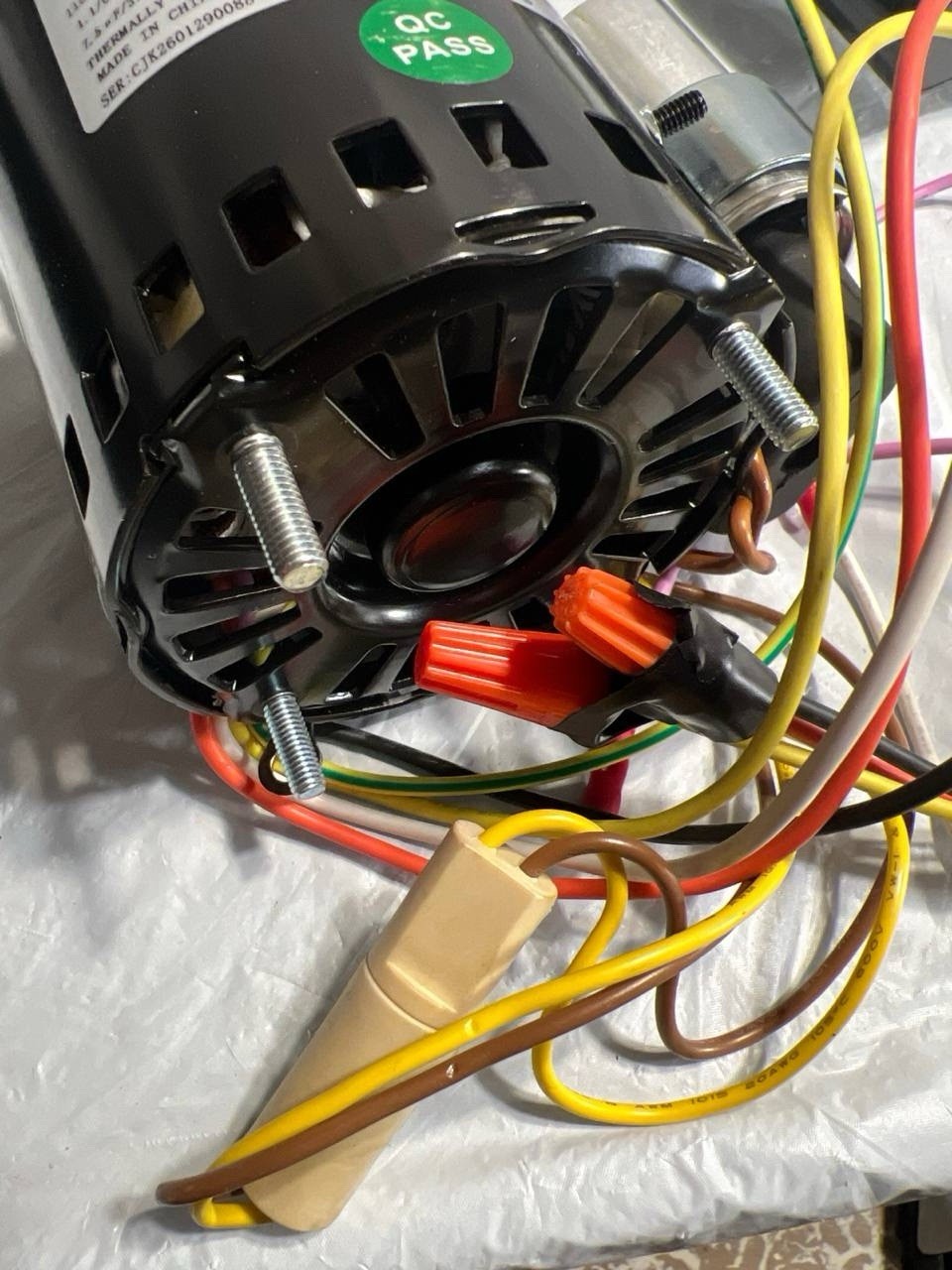D1127 Refrigeration Fan Motor Replacement Fasco 9721 Heatcraft Bohn 115/230V