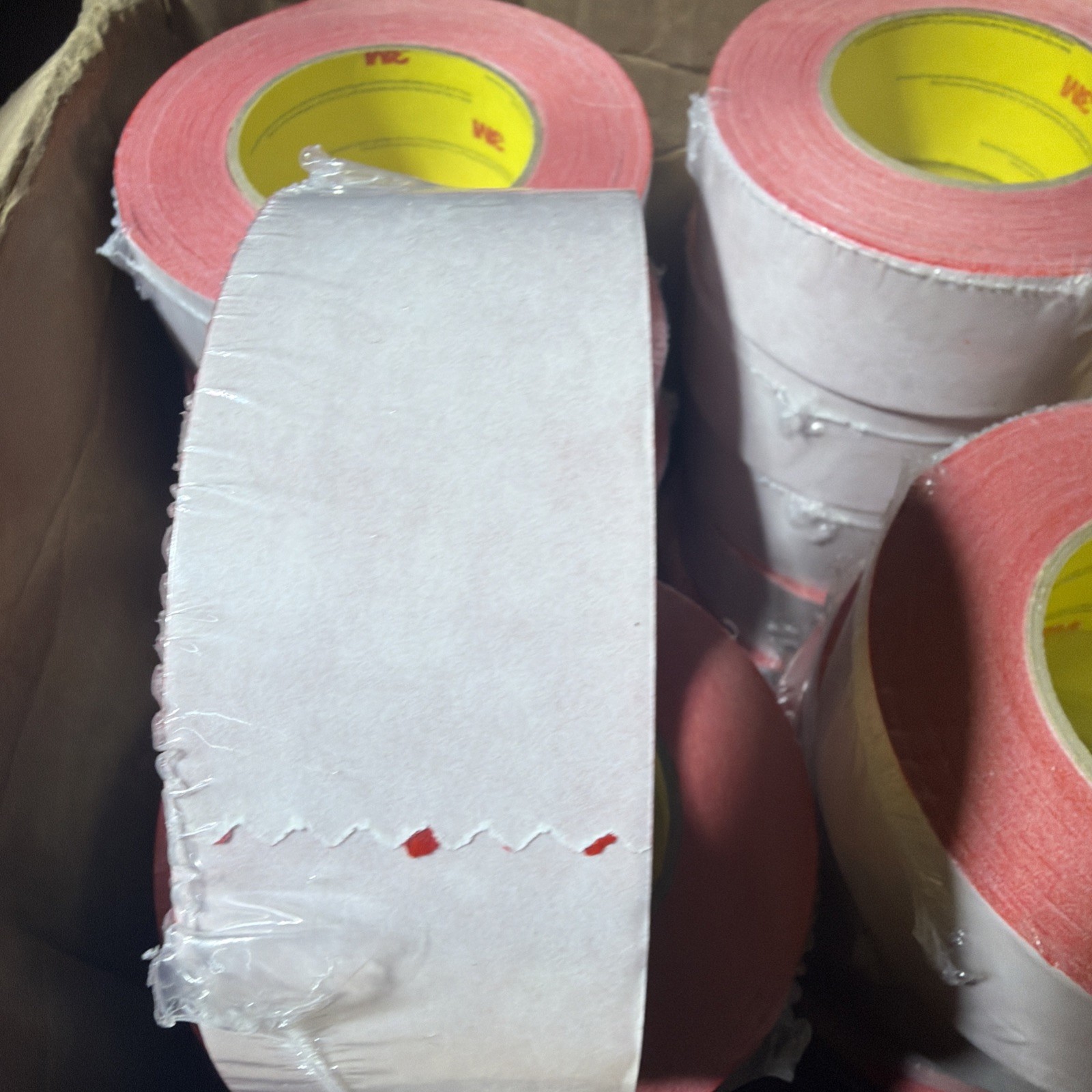 3M Double Sided Tape 1.88 In. X 60yds – 24 Rolls. 9737R Red 3.5mil