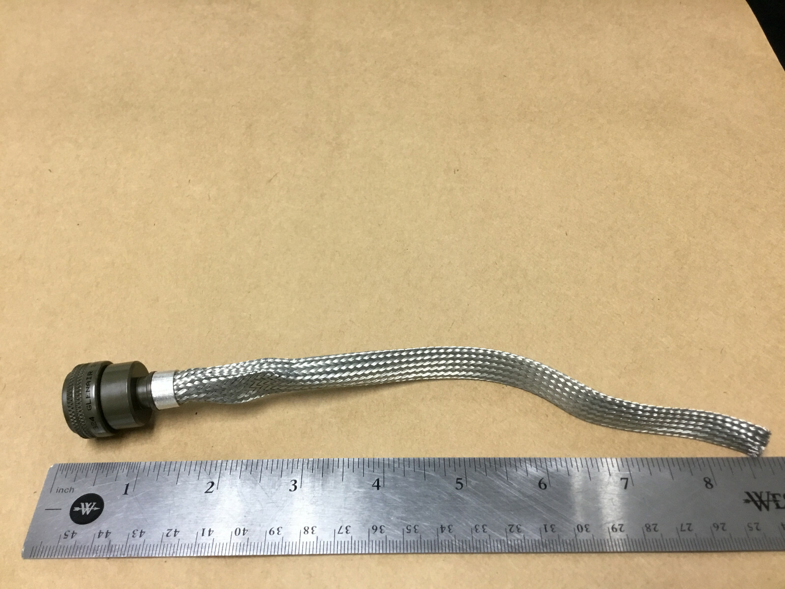 (1 PC) Glenair 319HS001NF1303-6 Straight Rotatable Coupling-Low Profile MFG CERT