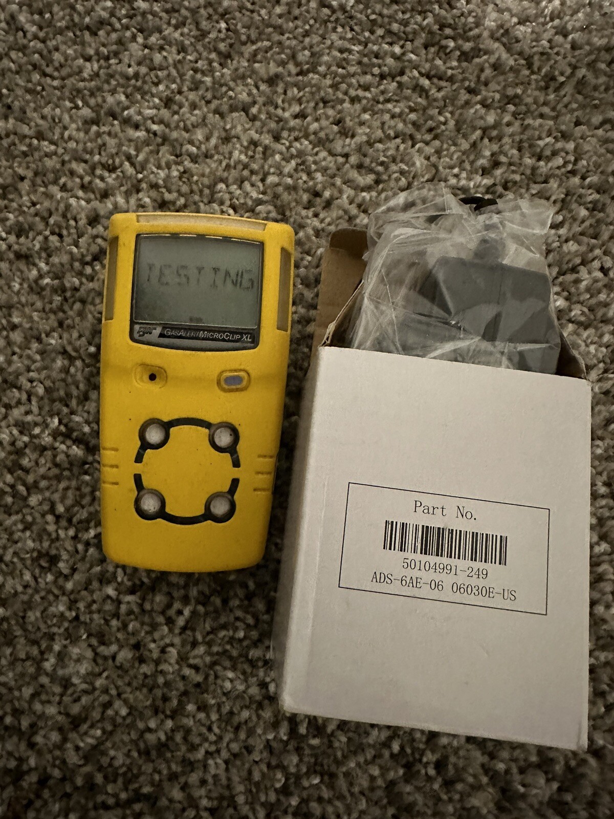 Honeywell BW MicroClip Series Portable Mulit-Gas Detector MCXL-XWHM-Y-NA