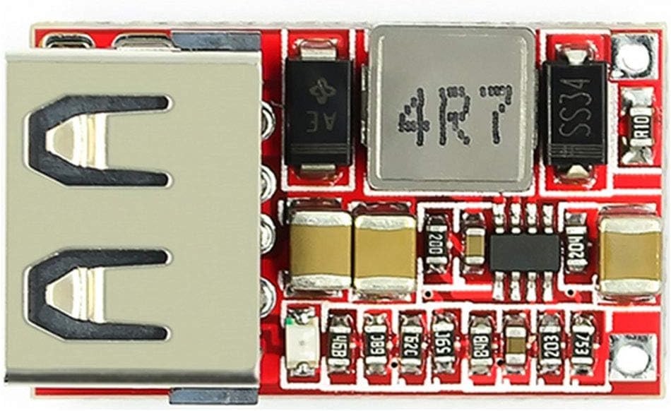 DC-DC Buck Converter Car USB Charger Module 6-24V 12V 24V to 5V 3A Step Down