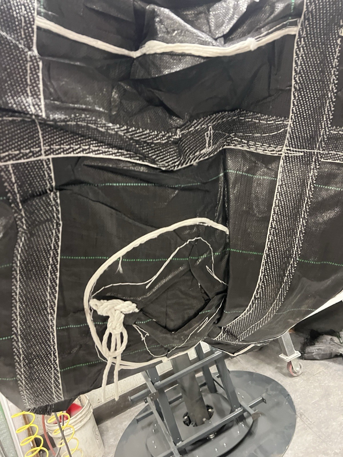 New 3000 lb Cap Duffel & Spout 35x35x40″ FIBC Tote Bulk Bag Super Sack 50 Ct.