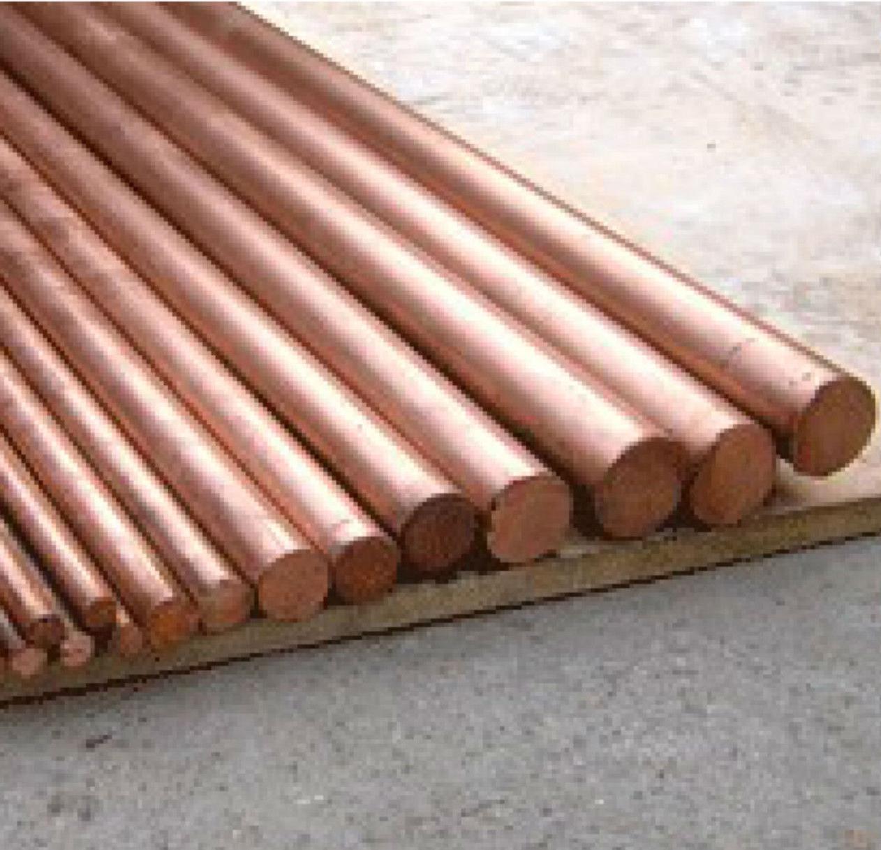 US Stock 8pcs 3mm ±10% Dia. 9.85″ 99.9% Pure Copper T2 Cu Metal Rods Cylinder