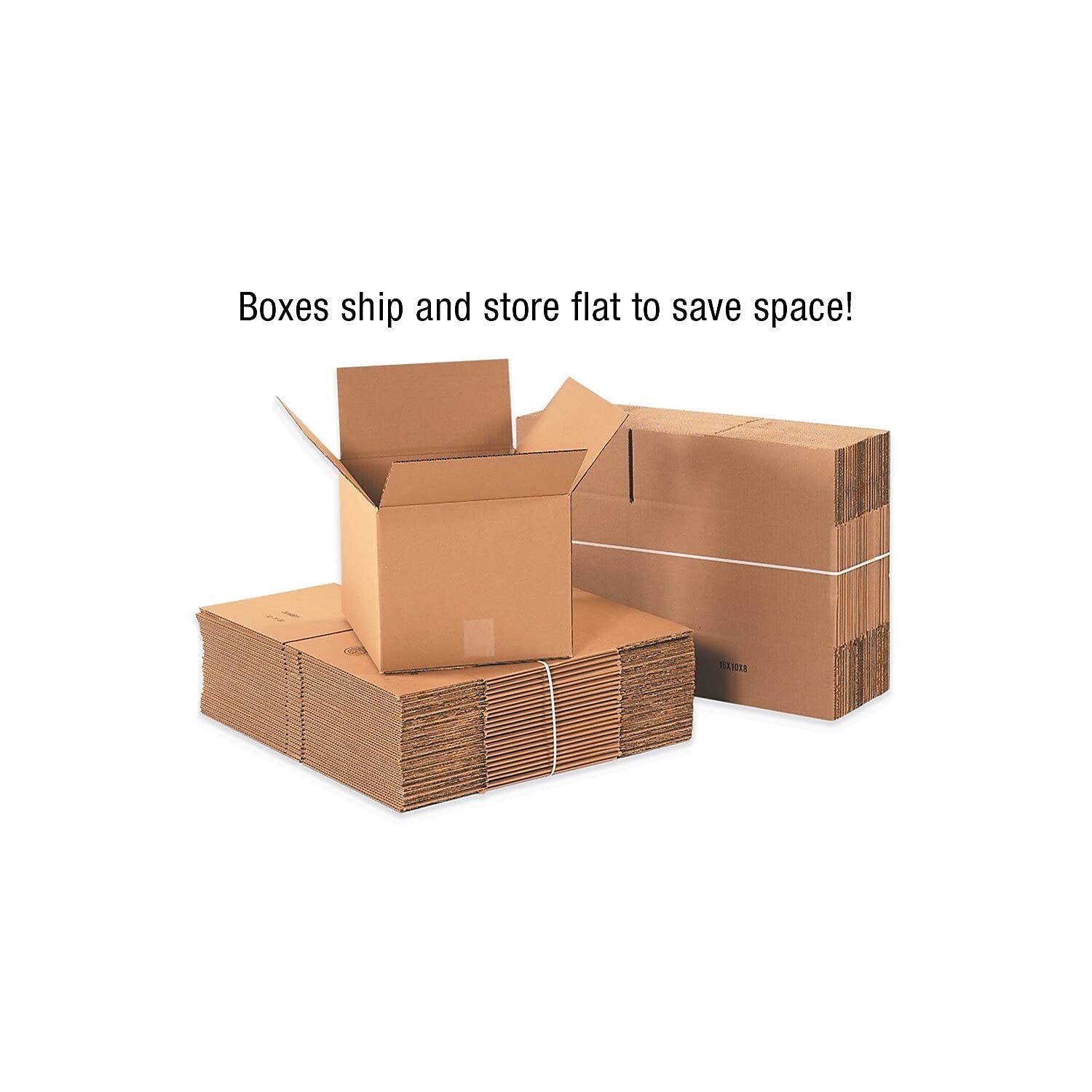 241812 Corrugated Cardboard Box 24″ L x 18″ W x 12″ H, Kraft, for Shipping, P…