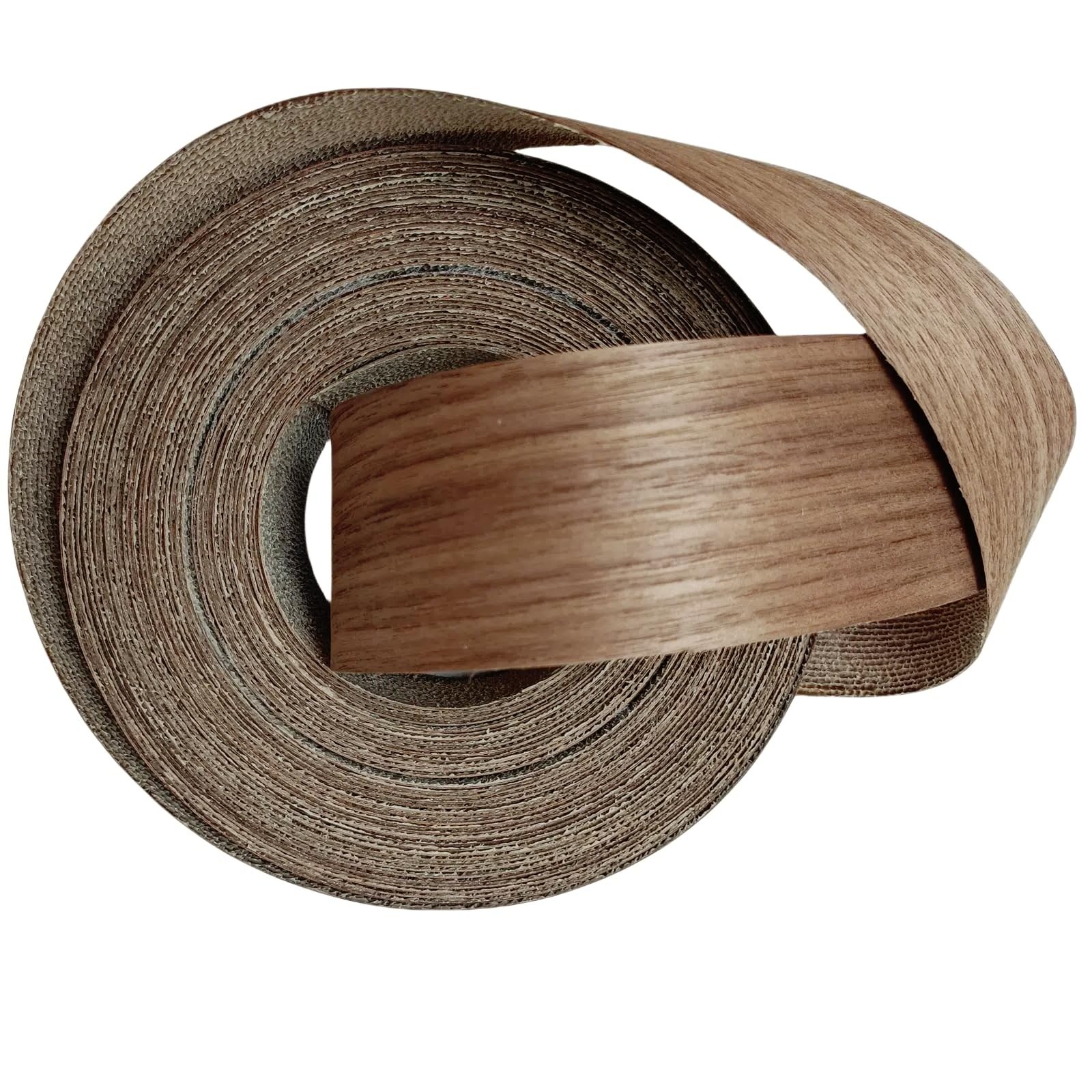 Black Walnut Wood Veneer Edge Banding 2 inchx50ft,Preglued Iron-On with Self …