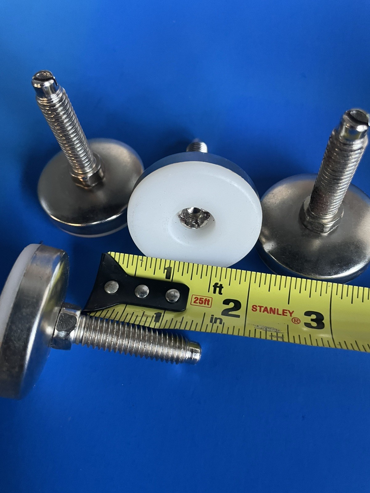 4 each – Leveling Foot Threaded Feet 3/8-16 x 1.75 – Adjustable Leveler