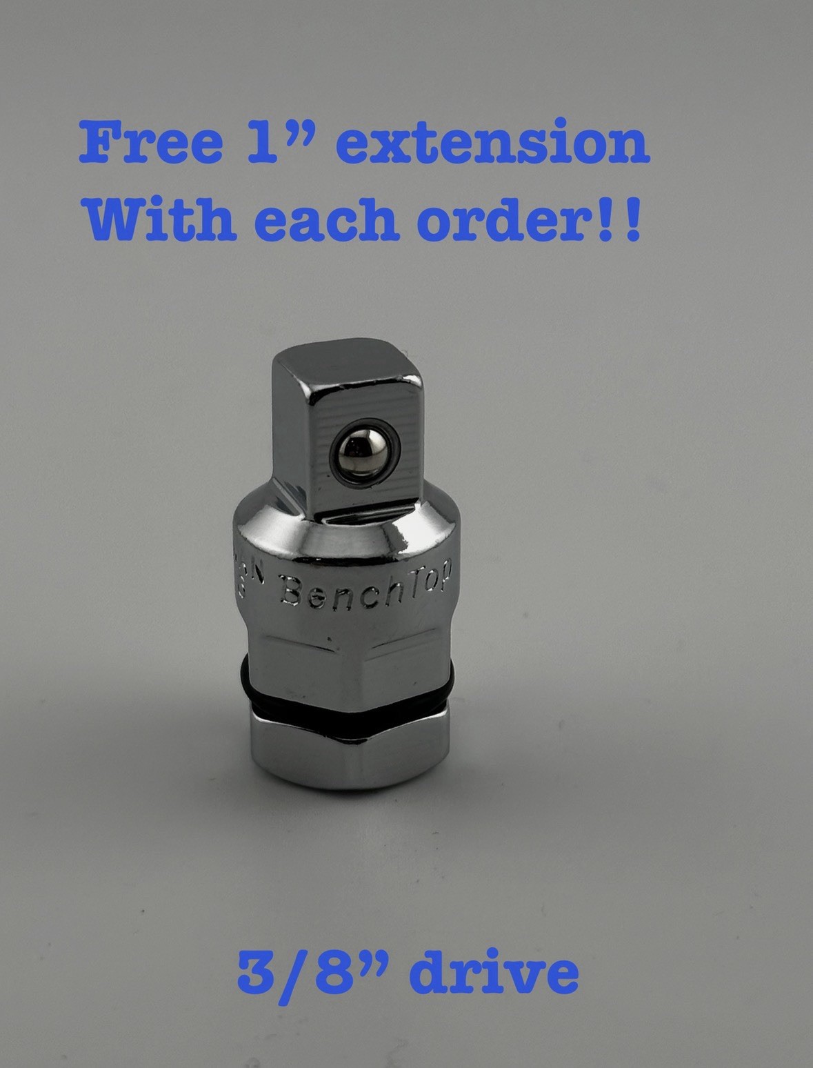 Craftsman 6 Point 3/8″ Drive Chrome Standard 7/8″ Shallow Socket CMMT43013. 0280