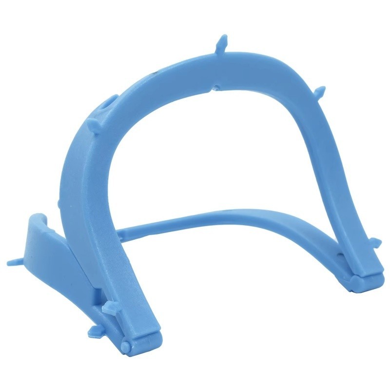 10pcs Dental Foldable Bracket Frame Plastic Rubber Dam Sheet Oral Barrier Tool