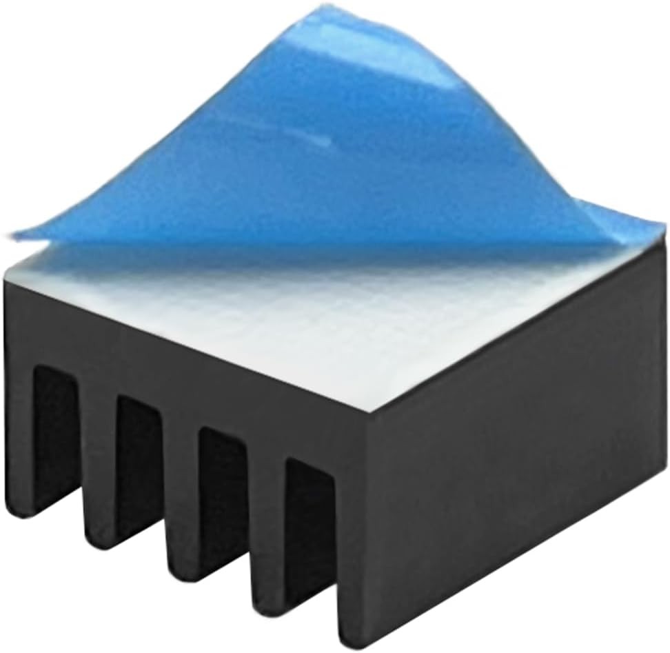 (10PCS Pack) Small Heat Sinks Kit 9x9x5mm / 0.35×0.35×0.2 inch Aluminum Heatsink
