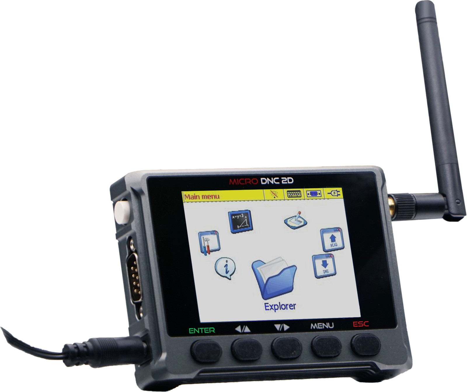 Micro DNC 2D – DNC transferring & CNC program management device