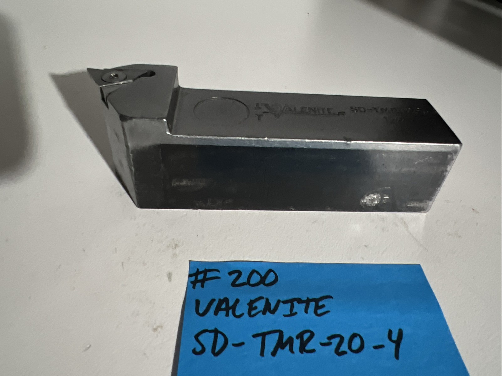 VALENITE SD-TMR-20-4 Indexible Carbide Lathe Toolholder 5”OAL 1.25”Shank Turning
