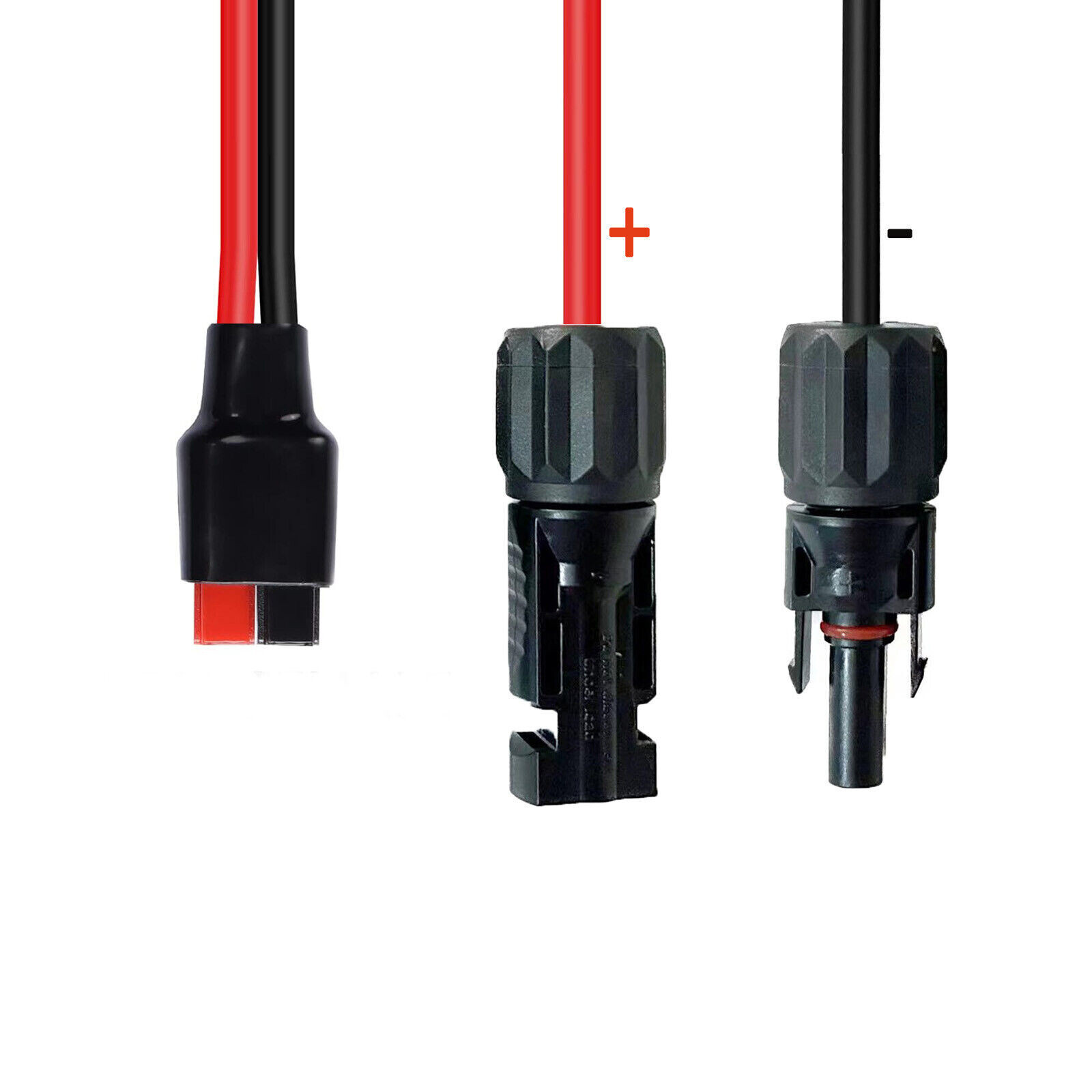 10 AWG Solar Cable Compatible with Anderson Powerpole Extension Cable Connector