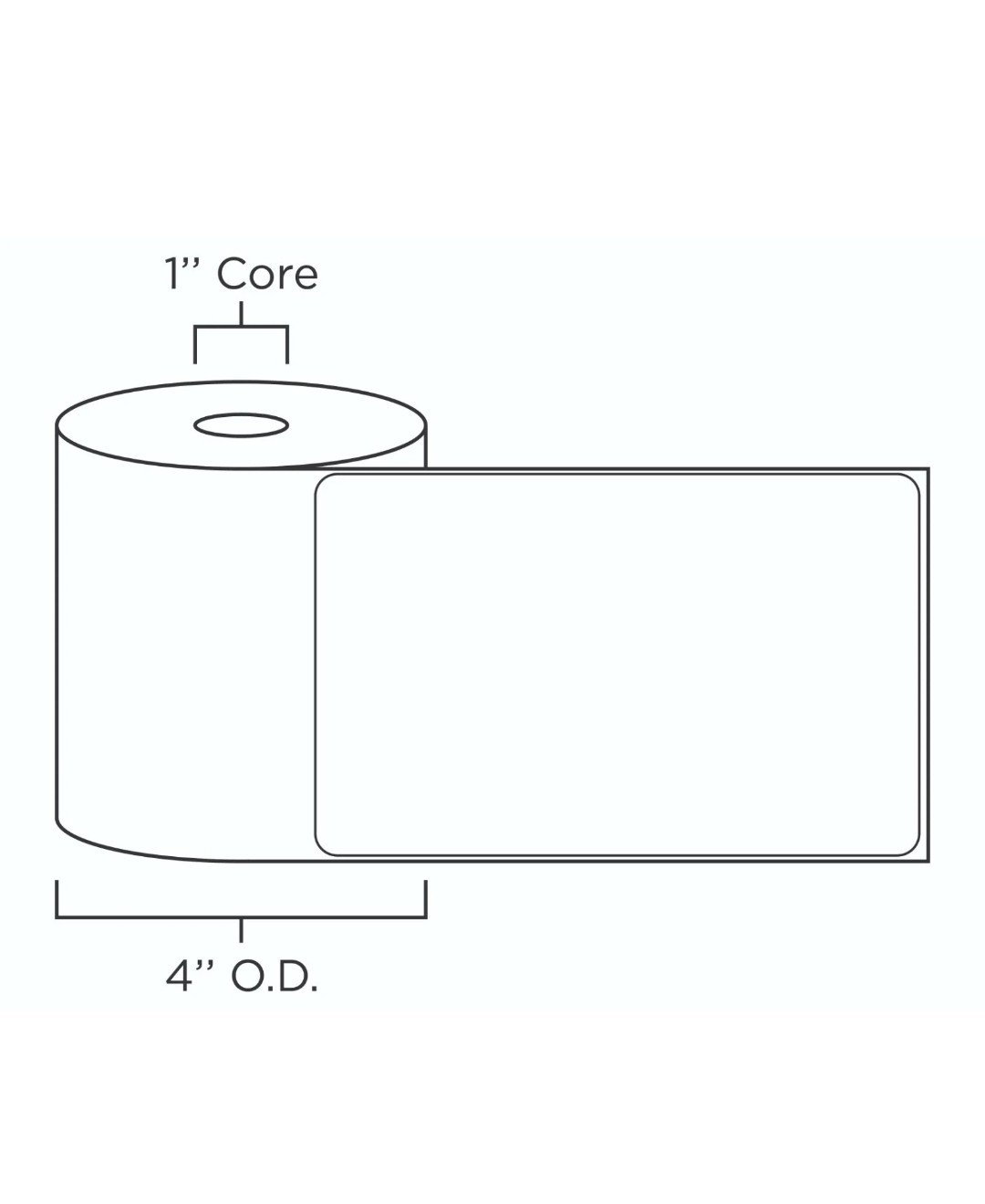 10 Rolls 4×6 Direct Thermal Shipping Labels – 250 per roll – 2500 labels