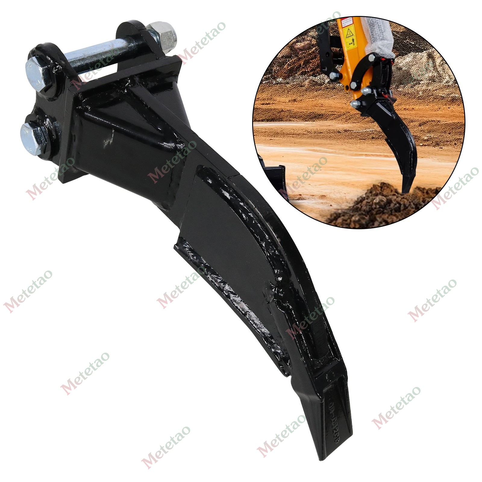 Ripper Attachment Hooks Ripper Teeth For Mini Excavartor Digger 0.8T to 1.5T US