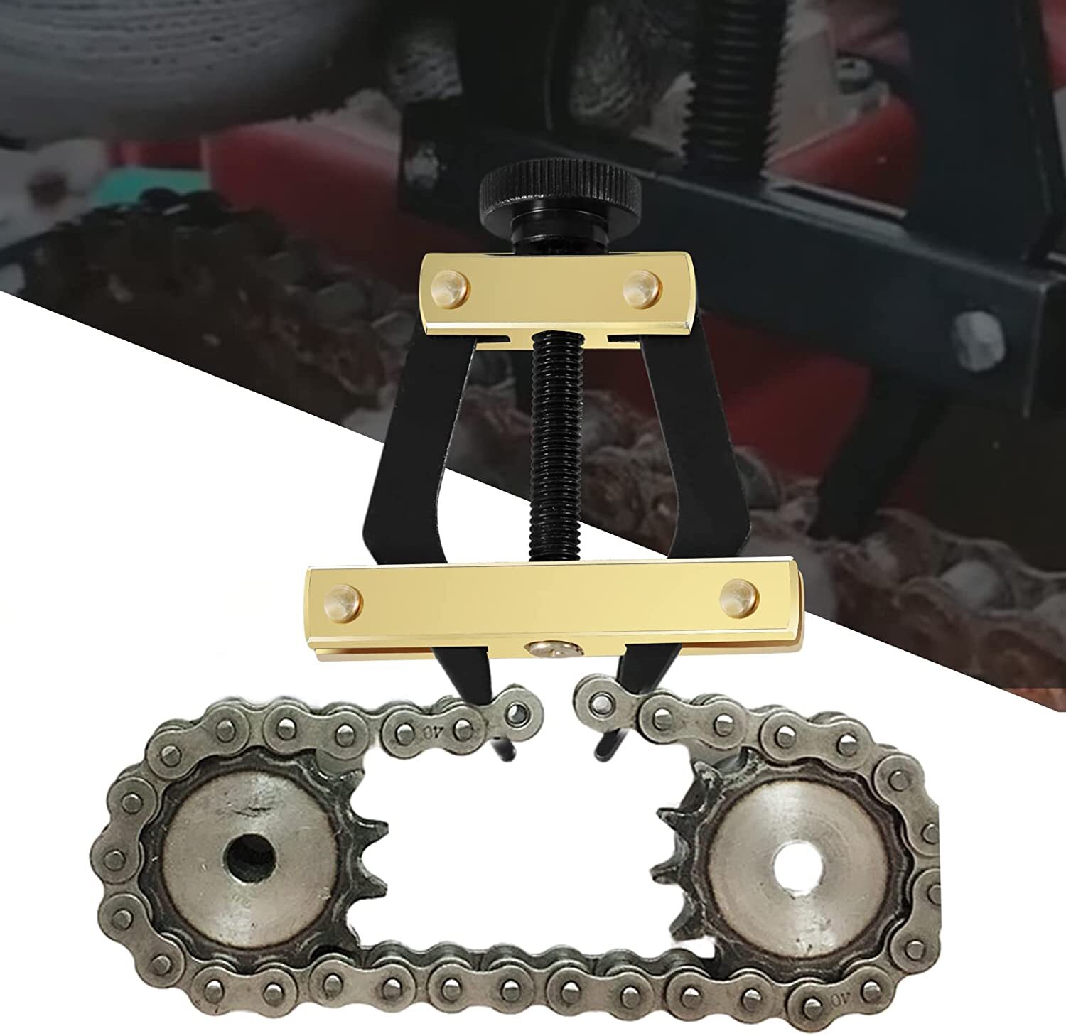 Roller Chain Tools Kit 25-60 Chain Detacher Breaker Cutter Tool For Bike / ATV