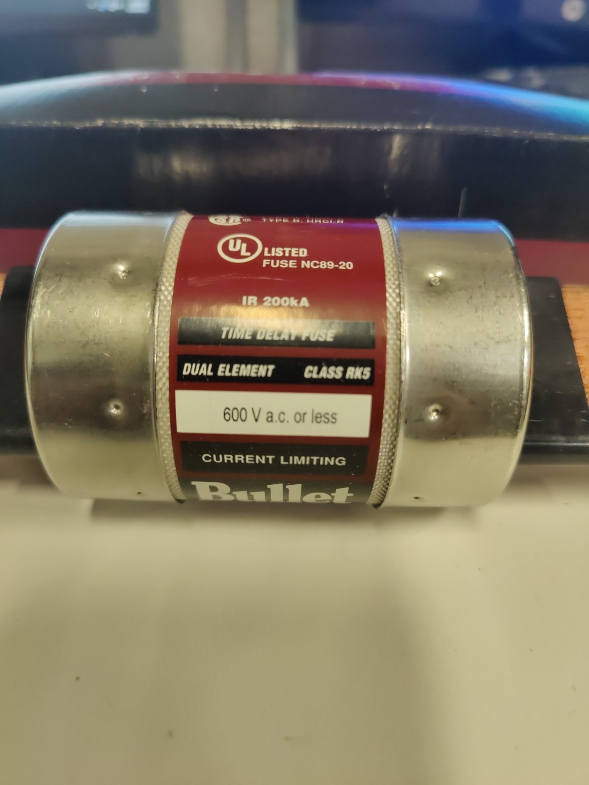 Bullet ECSR400 400 Amp 600V Time Delay RK5 Long Stab Fuse NEW