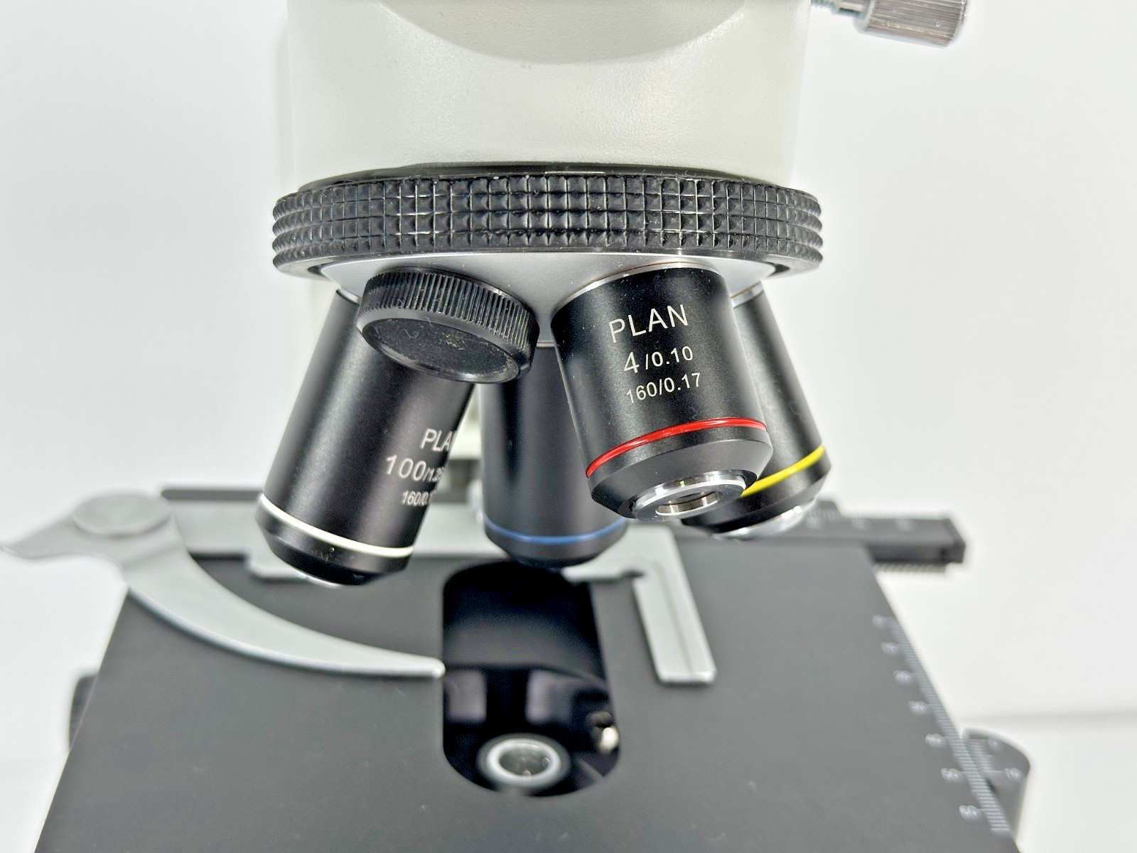 VetOne Binocular Compound Microscope 4X 10X 40X 100X Objectives