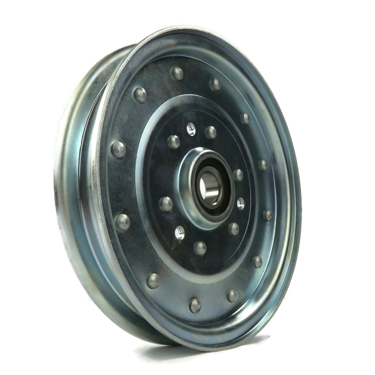 Flat Idler Pulley for Many Toro Z Master Mowers with 48″, 52″, 60″, & 72″ Decks