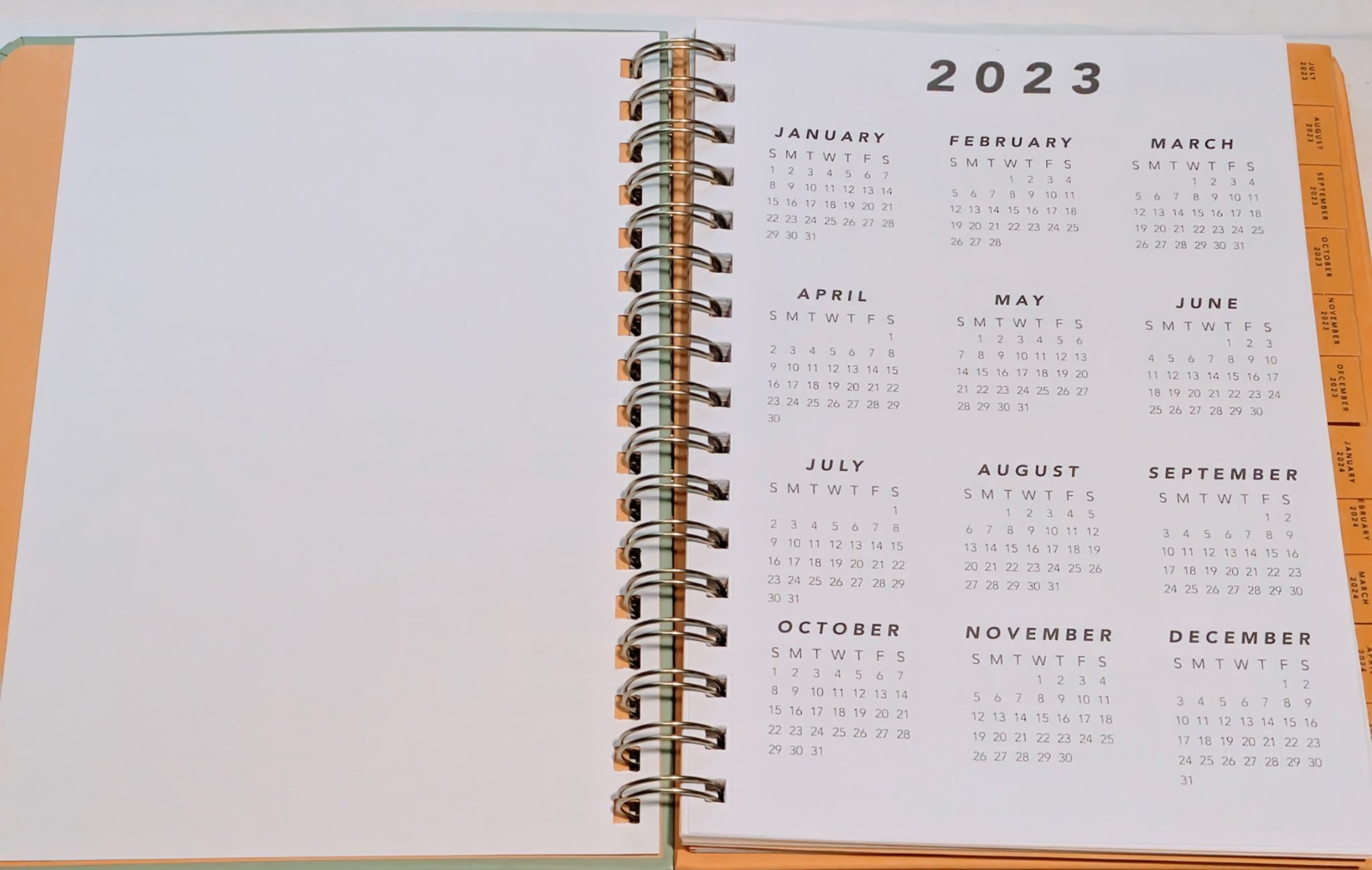 Be Rooted Academic Planner 2023-2024 Week & Monthly 8.5″ x 11″