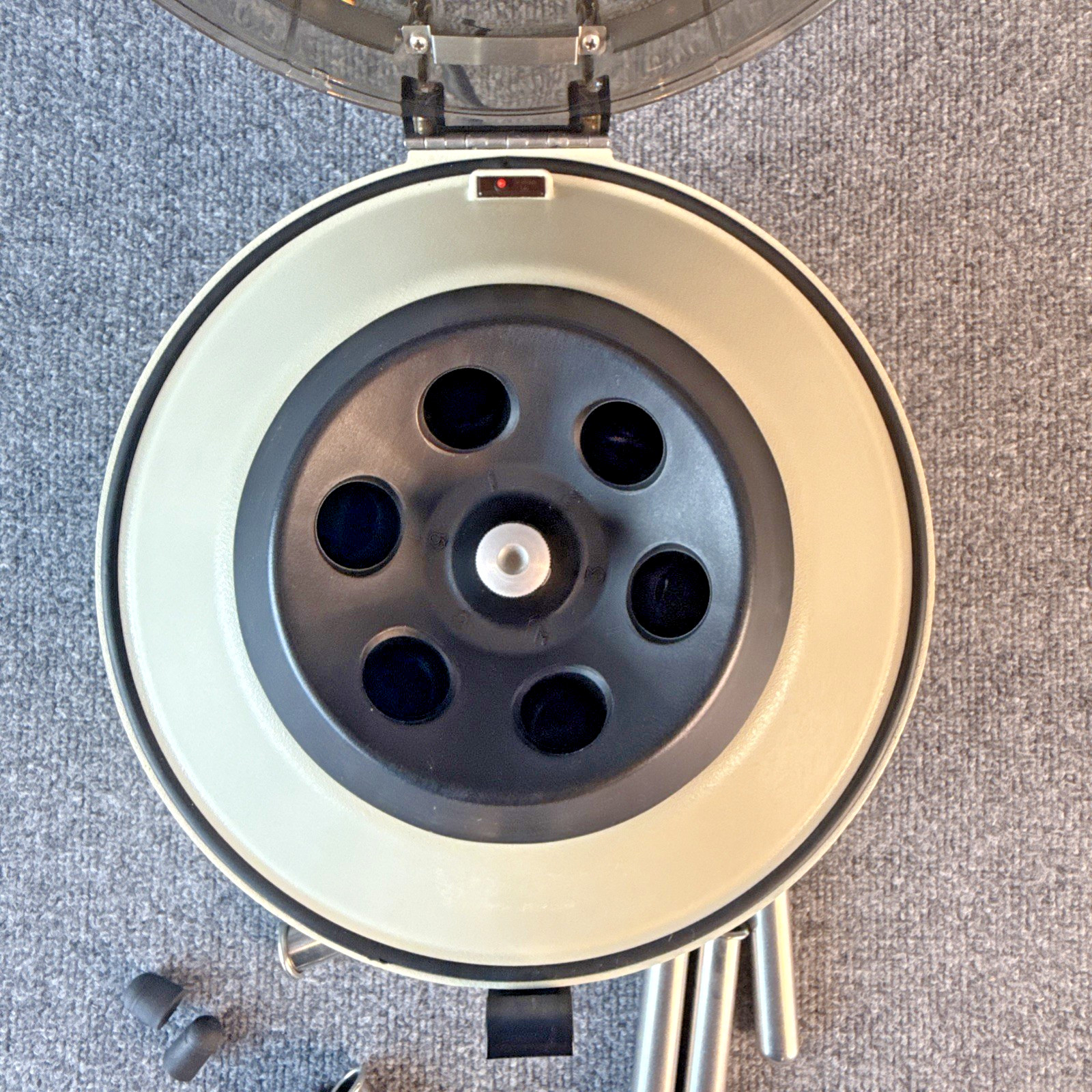 Becton Dickinson Clay Adams Compact II 2 Centrifuge w/ Inserts & 2 WEIGHT PLUGS