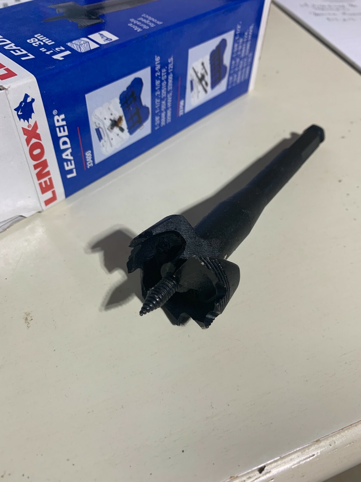 Lenox Drill Bits Self Feed Wood 1-1/2″ 38mm Bi metal NIB 33150 QTY (4)