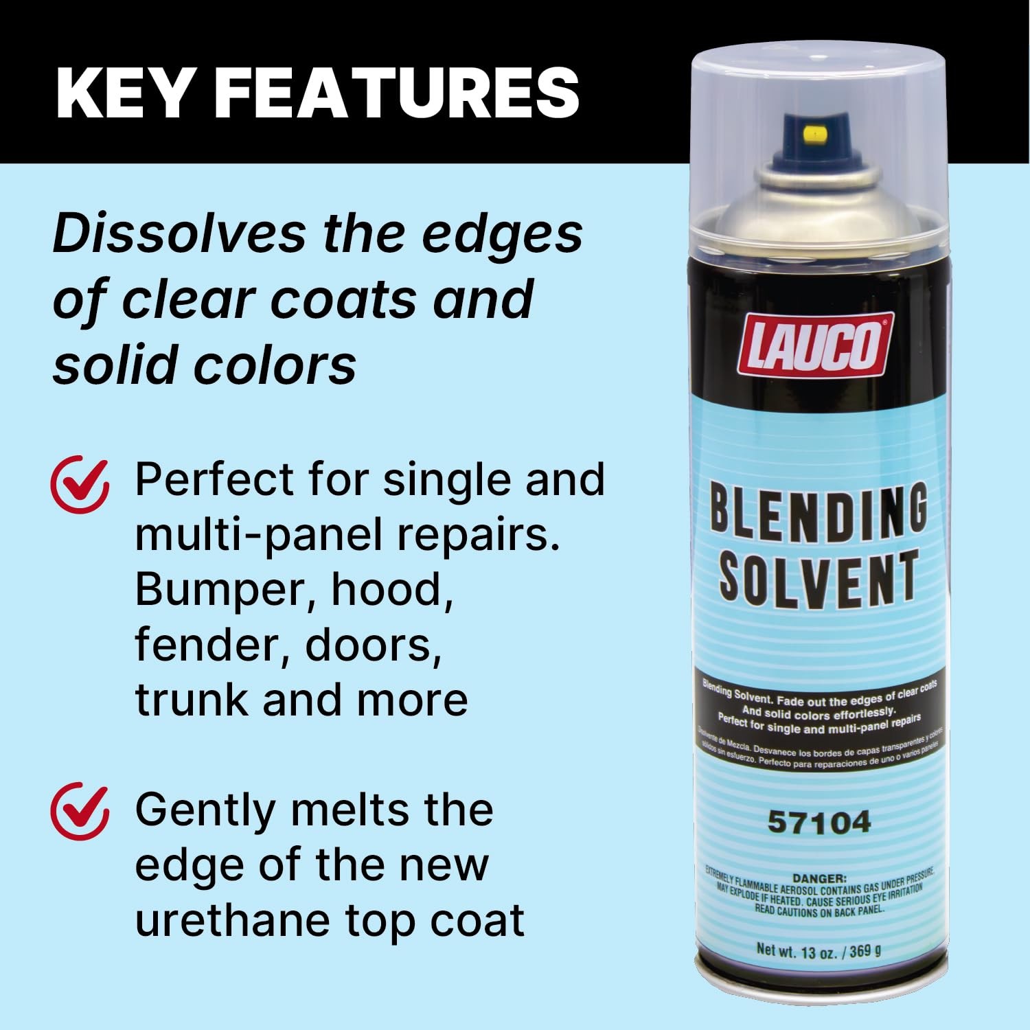 LAUCO Blending Solvent 13 oz Aerosol – Automotive & Industrial Spray-Can Edge