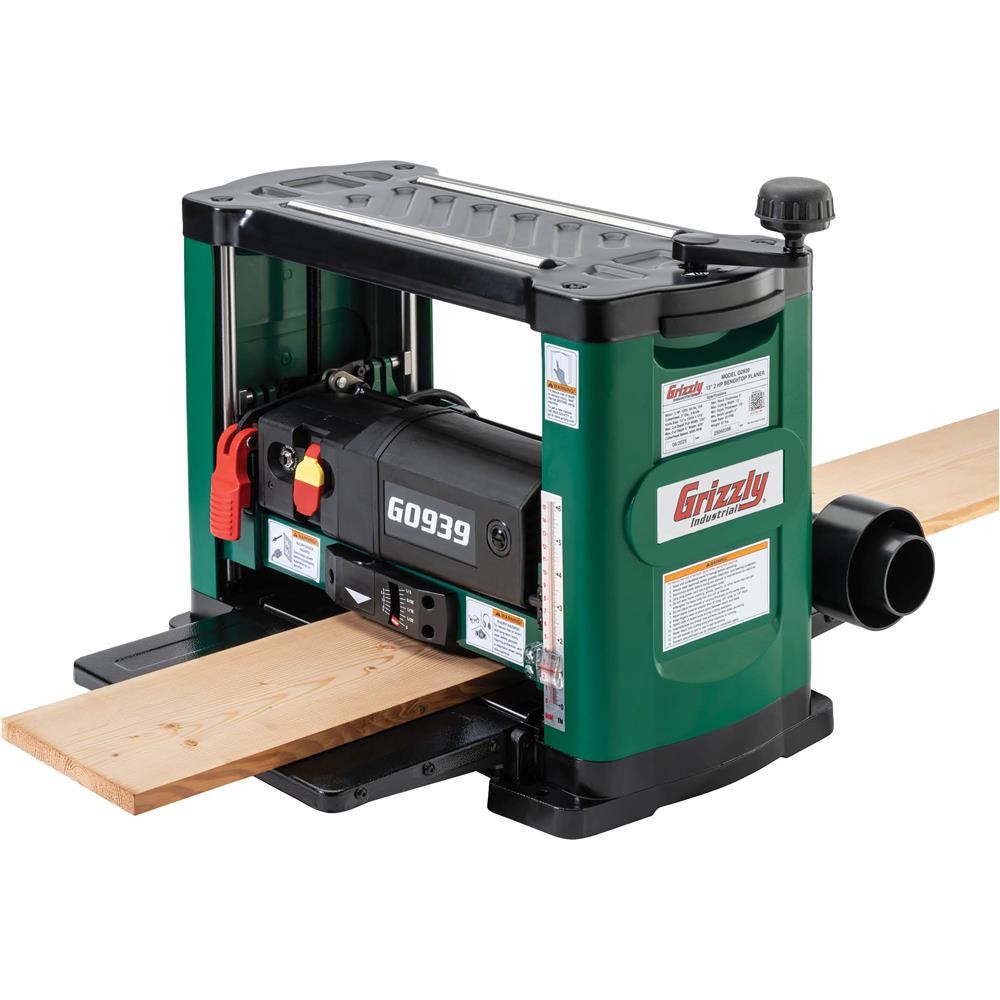 G0939 13″ 2 HP Benchtop Planer