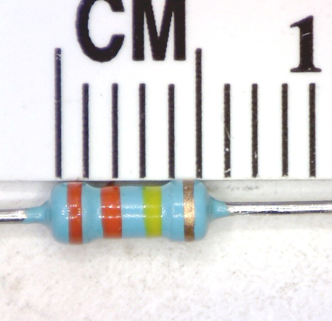 5 pcs 1/4 W, 5% Carbon Film Resistors, Axial . Select value from pull-down menu