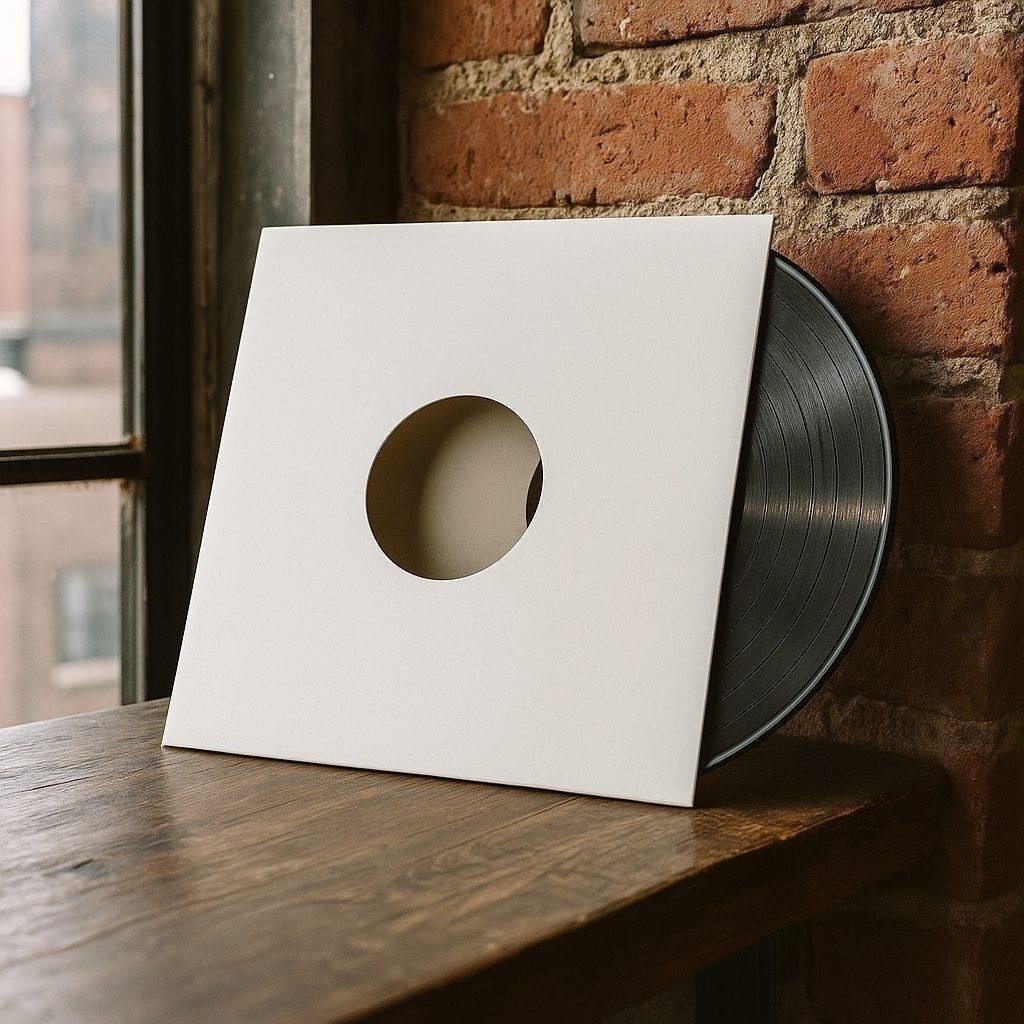 500 – Pack White Paper Vinyl Record Inner Sleeves 12-Inch LP Album