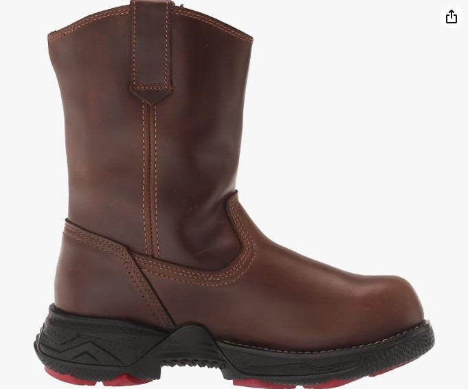 Wolverine Men’s Hellcat UltraSpring CarbonMax Wellington WP CT EH Brown Size 10