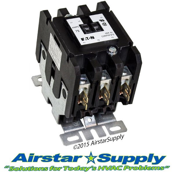 C25FNF375B Eaton / Cutler Hammer Contactor – 75 Amp 3 Pole 220-240V Coil
