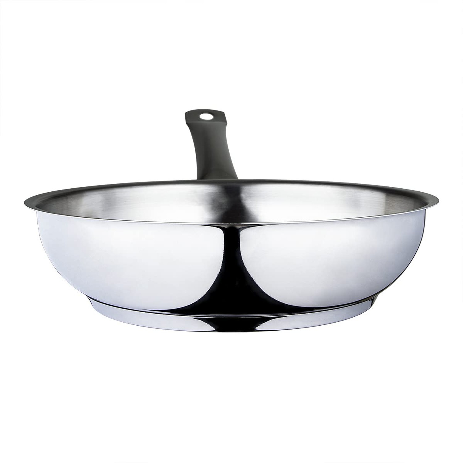serenk Modernist Frying Pan 9.45 in / 24 cm, 50 oz / 1.5 lt, Stainless Steel …