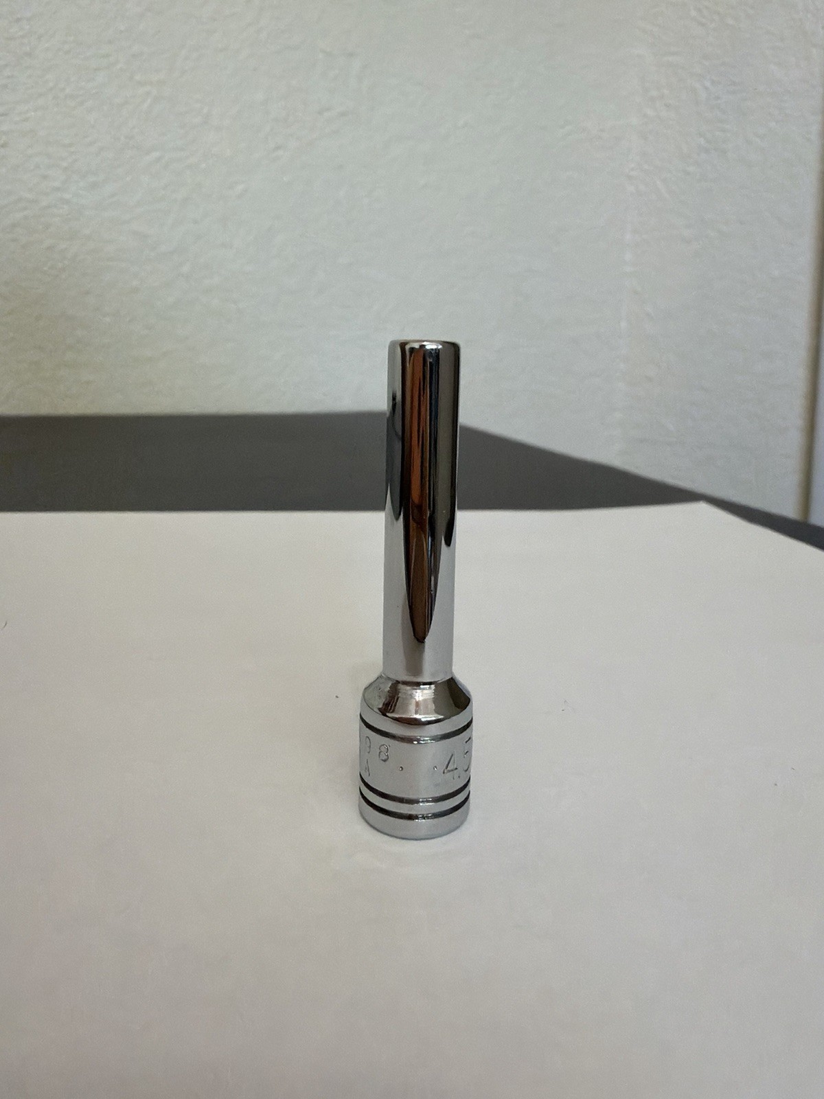 SK Tools 4.5 Mm 1/4 In. Drive 6-Point Metric Deep Chrome Socket (41698)