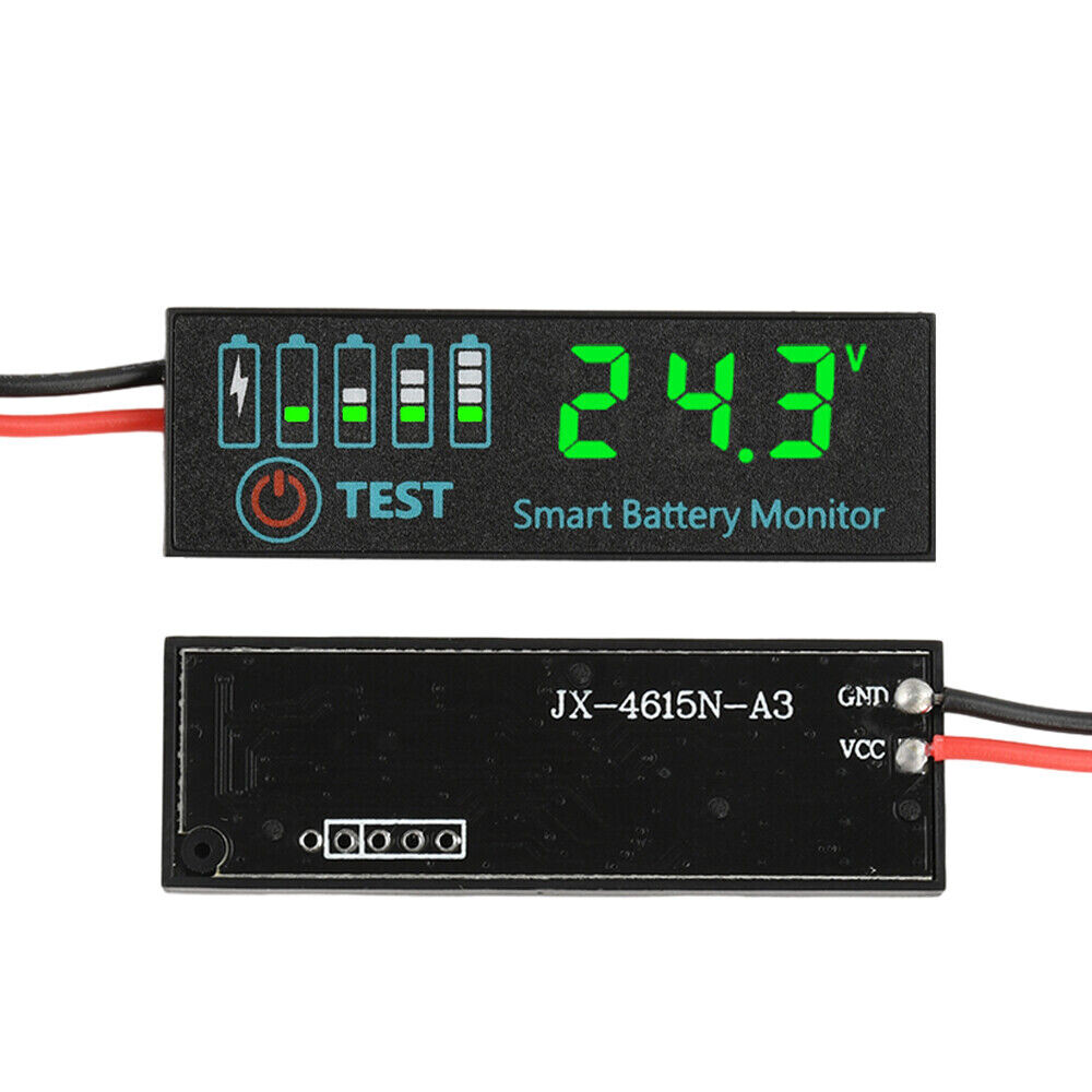 2X DC7-55V Li-ion Battery Level Indicator Tester LED Voltage Power Monitor new