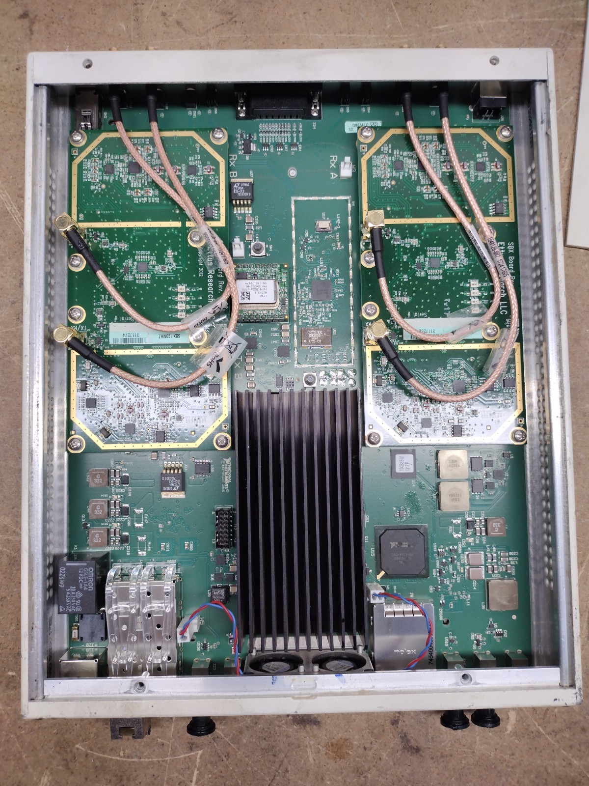 Ettus Research USRP X310 156485G-09L – NoPwrCrd – Powers On – See Pics – USED