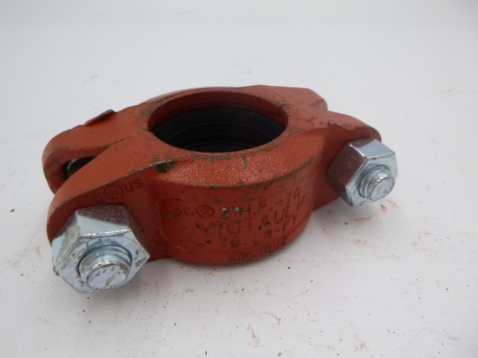 Victaulic 2″ Iron Rigidlok Coupling 0390013514 Grade T Class 150 -20°F – 180°F
