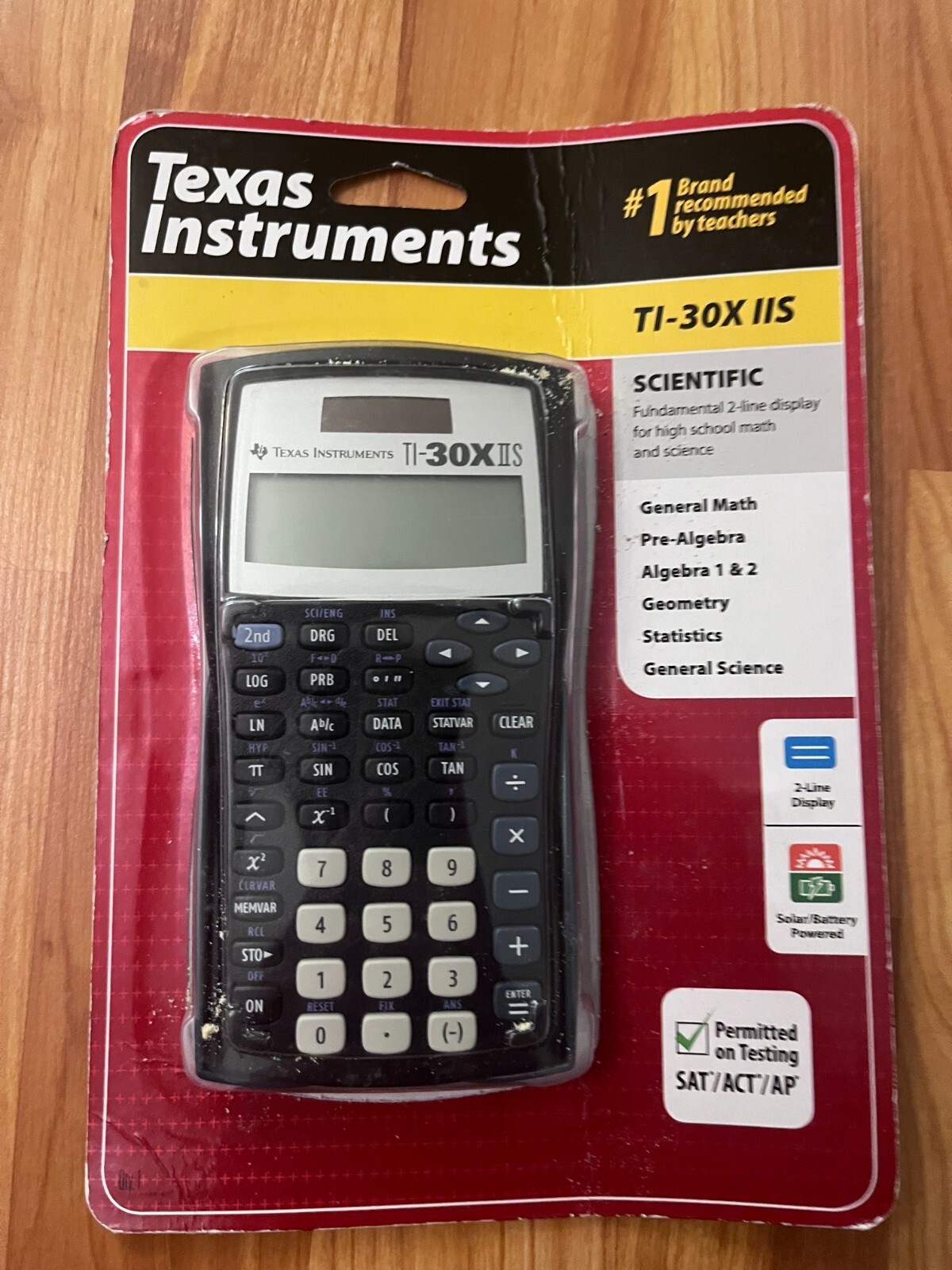 Texas Instruments TI-30XIIS Scientific Calculator
