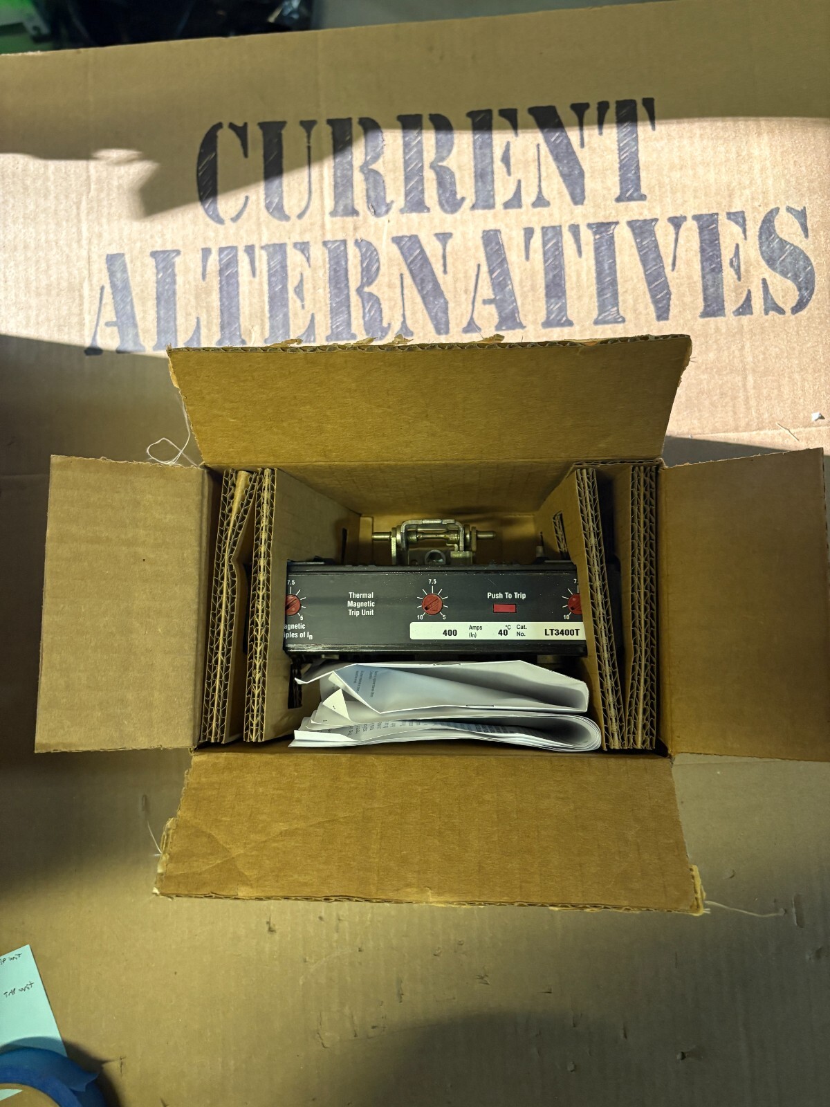 EATON LT3400T THERM/MAG TRIP UNIT