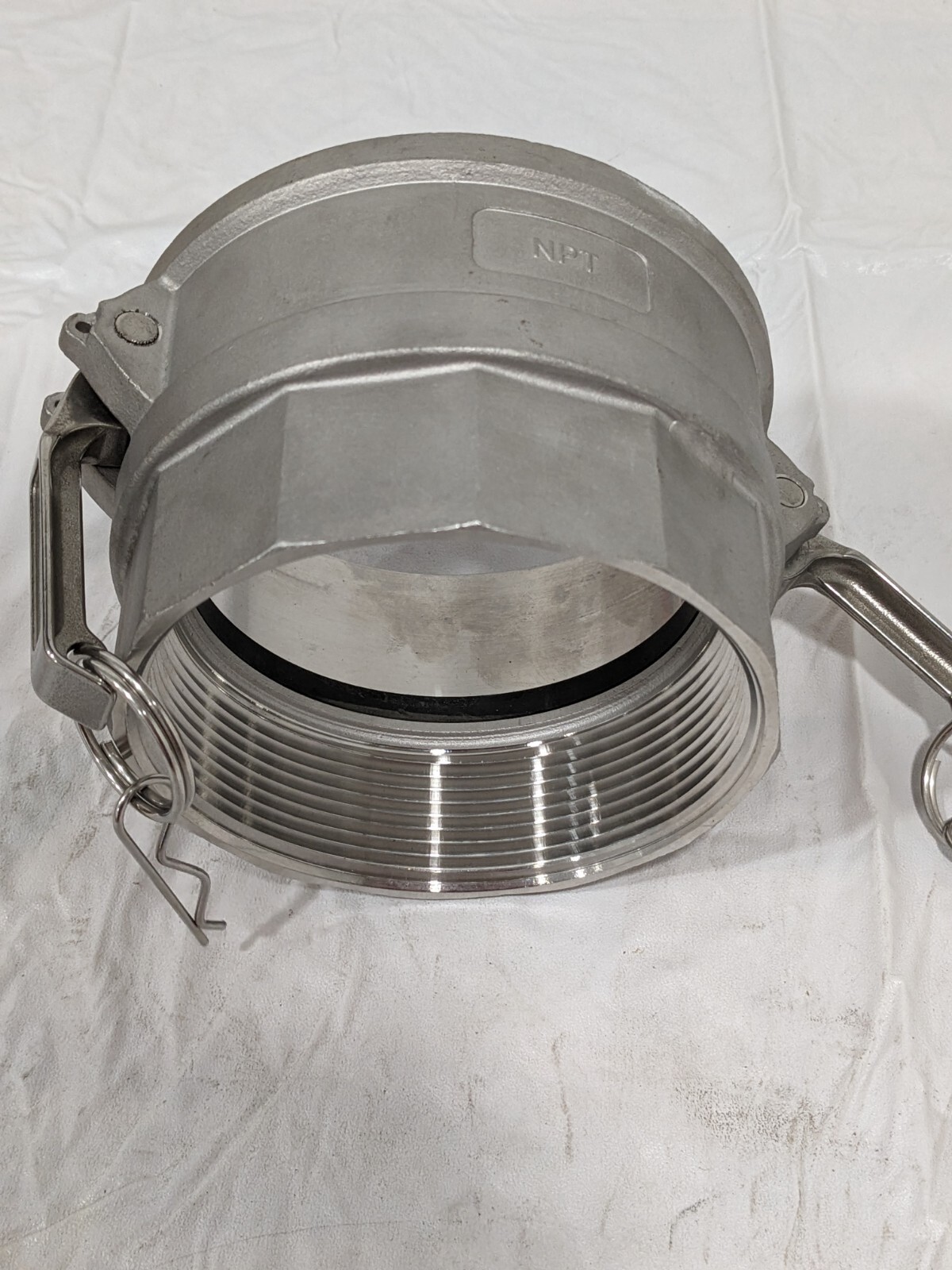 400-D-SS Dixon Valve 4″ 316 Stainless Steel Type D Coupler