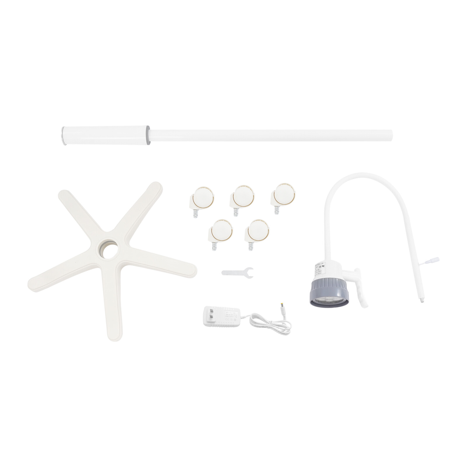 LED Medical Exam Lamp Mobile Surgical Examination Lamp 500mA Exam Light 12W