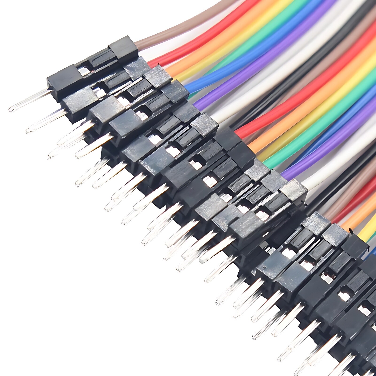 Hookup Wires10cm 15cm 20cm 21cm 30cm 40 cm M-M F-F M-F Breadboard Dupont Jumper