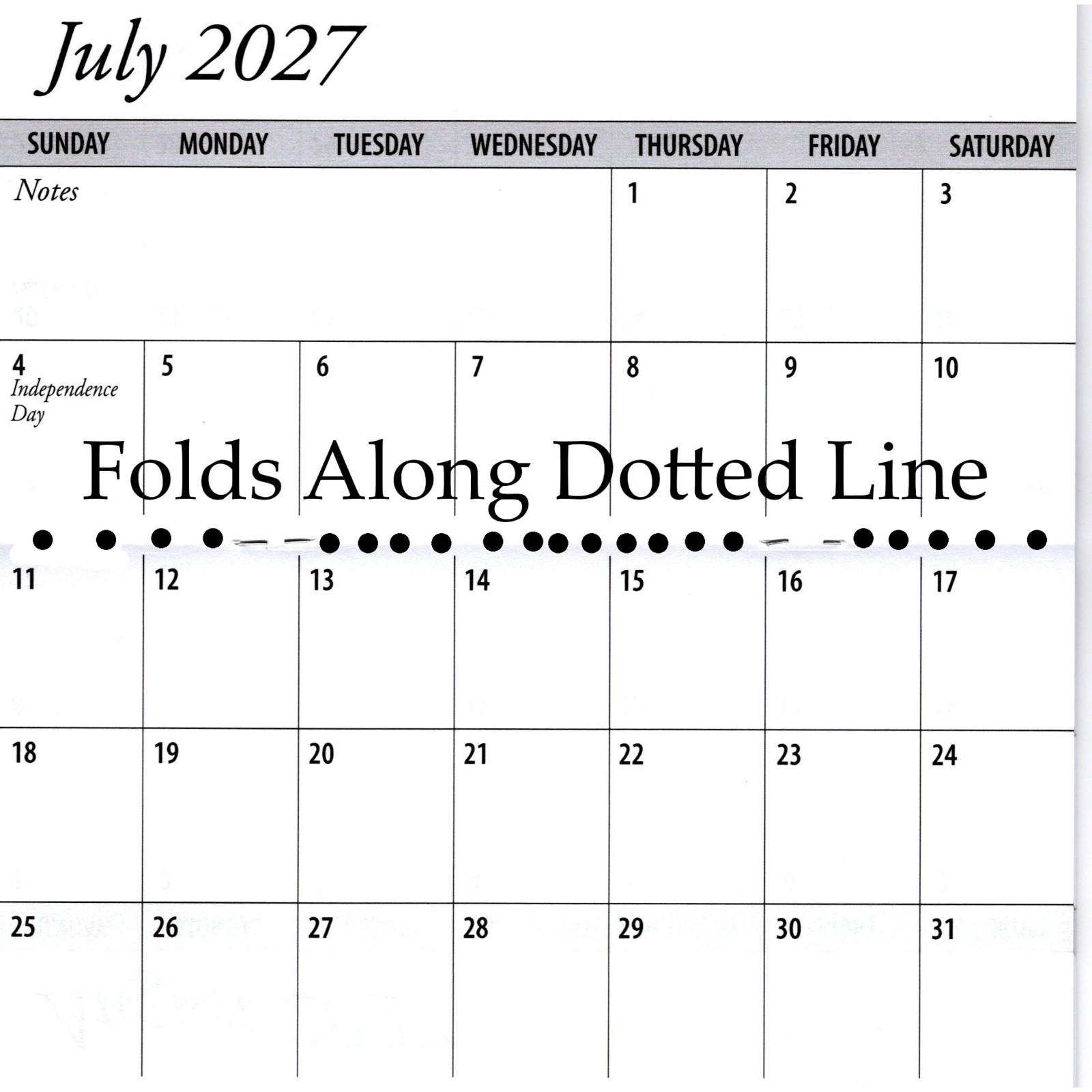 Style Choice * Patriotic * 3 Year Pocket Calendar Planner 2025-2027 w Notepad