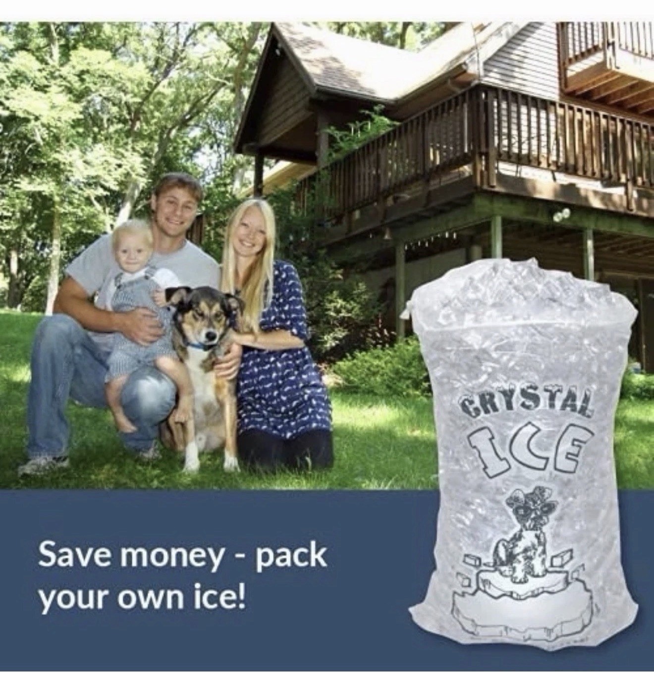Ice Bags with Drawstring Commercial Grade 8 LB/ 10LB/ 20LB CHOOSE QUANTITY