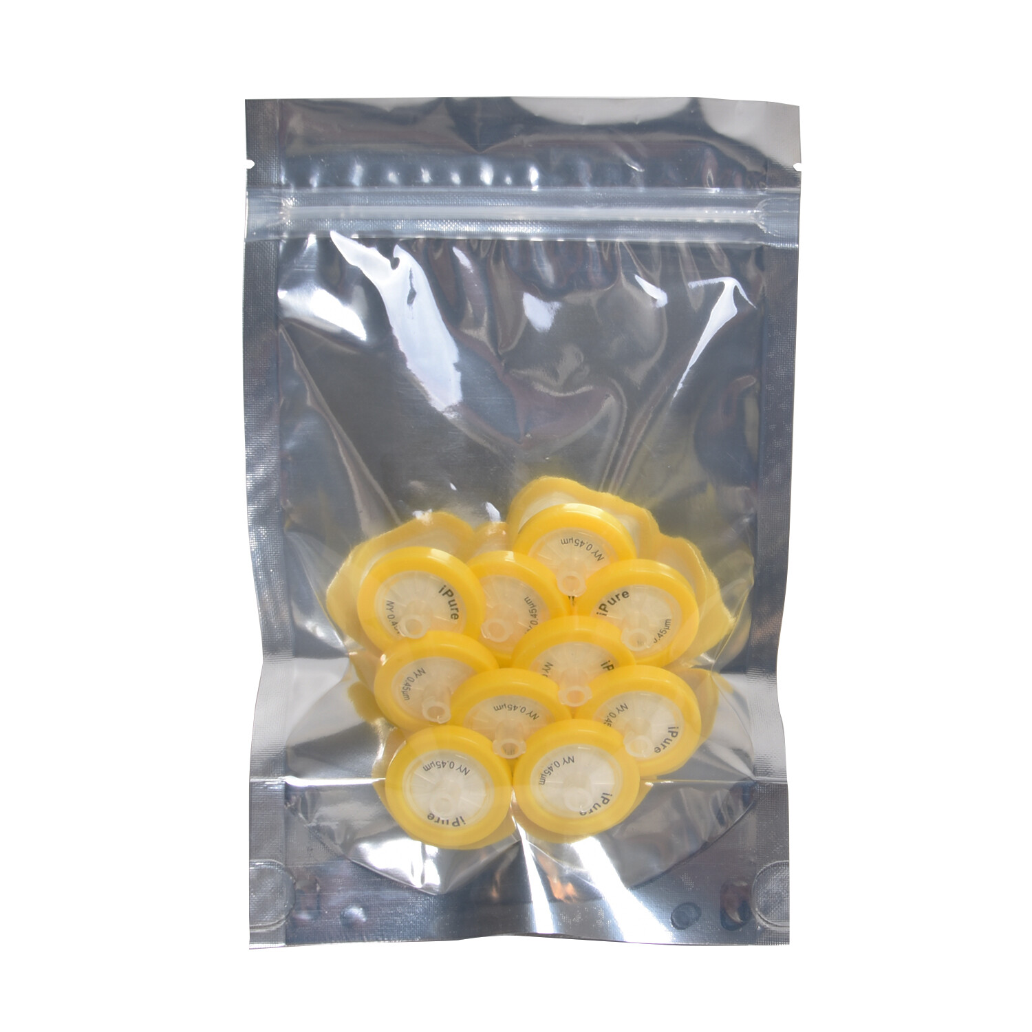 500Pk Nylon Syringe Filter 13mm Diameter 0.45μm Pore Size No-Sterile Hydrophilic