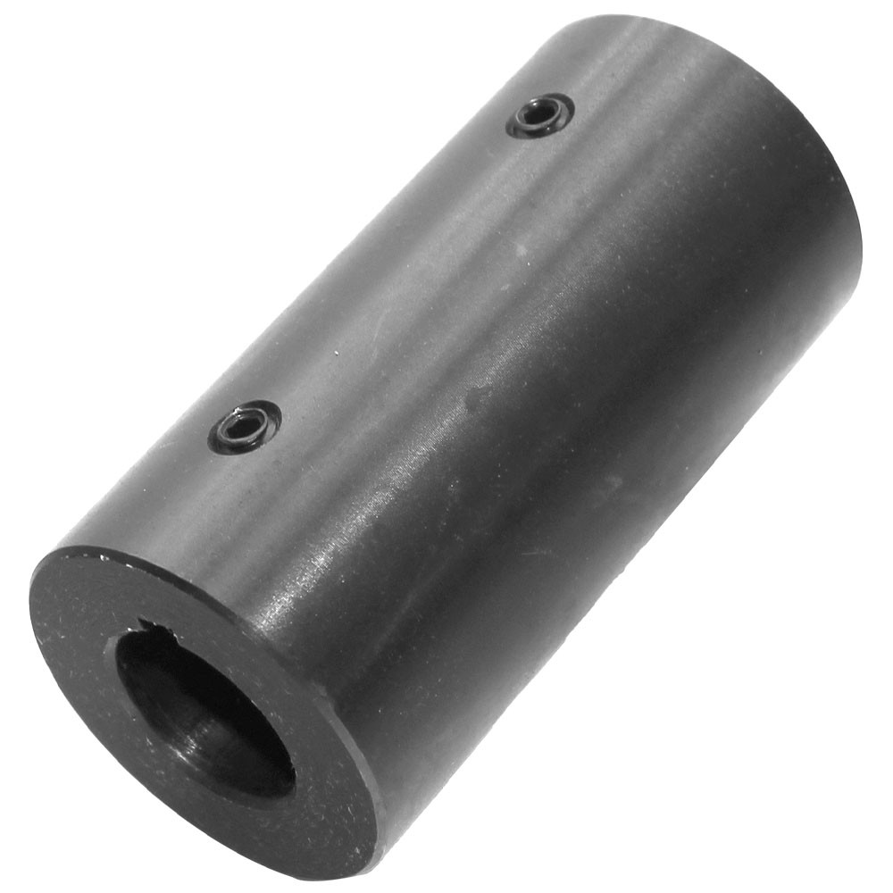 Shaft Coupler 7/8″ Round Bore 3 1/2″ L x 1 3/4″ OD Black Oxide Finish SHFTR-1400