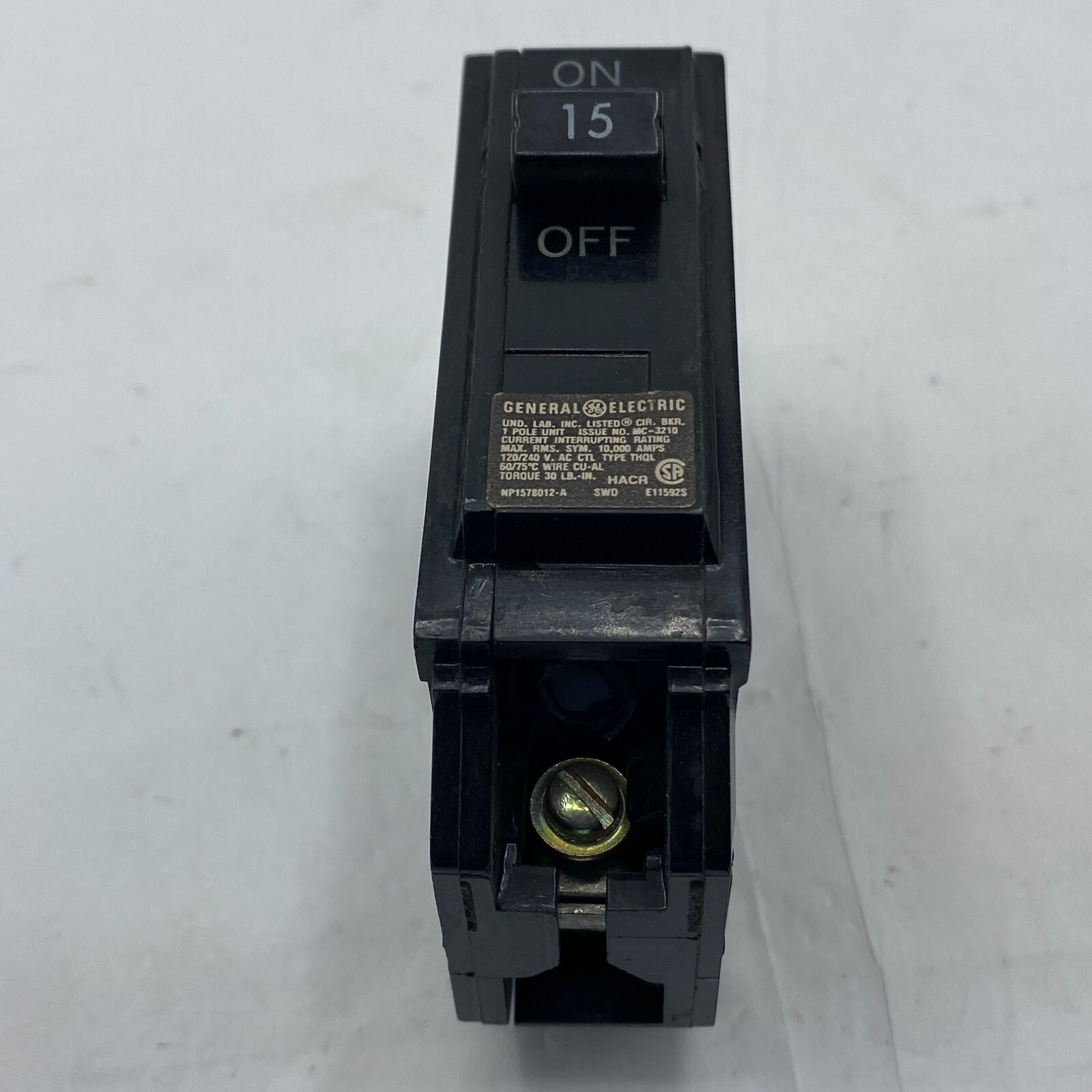 GE H933P Plug-In Mount Type 20AMP Circuit Breaker🔔