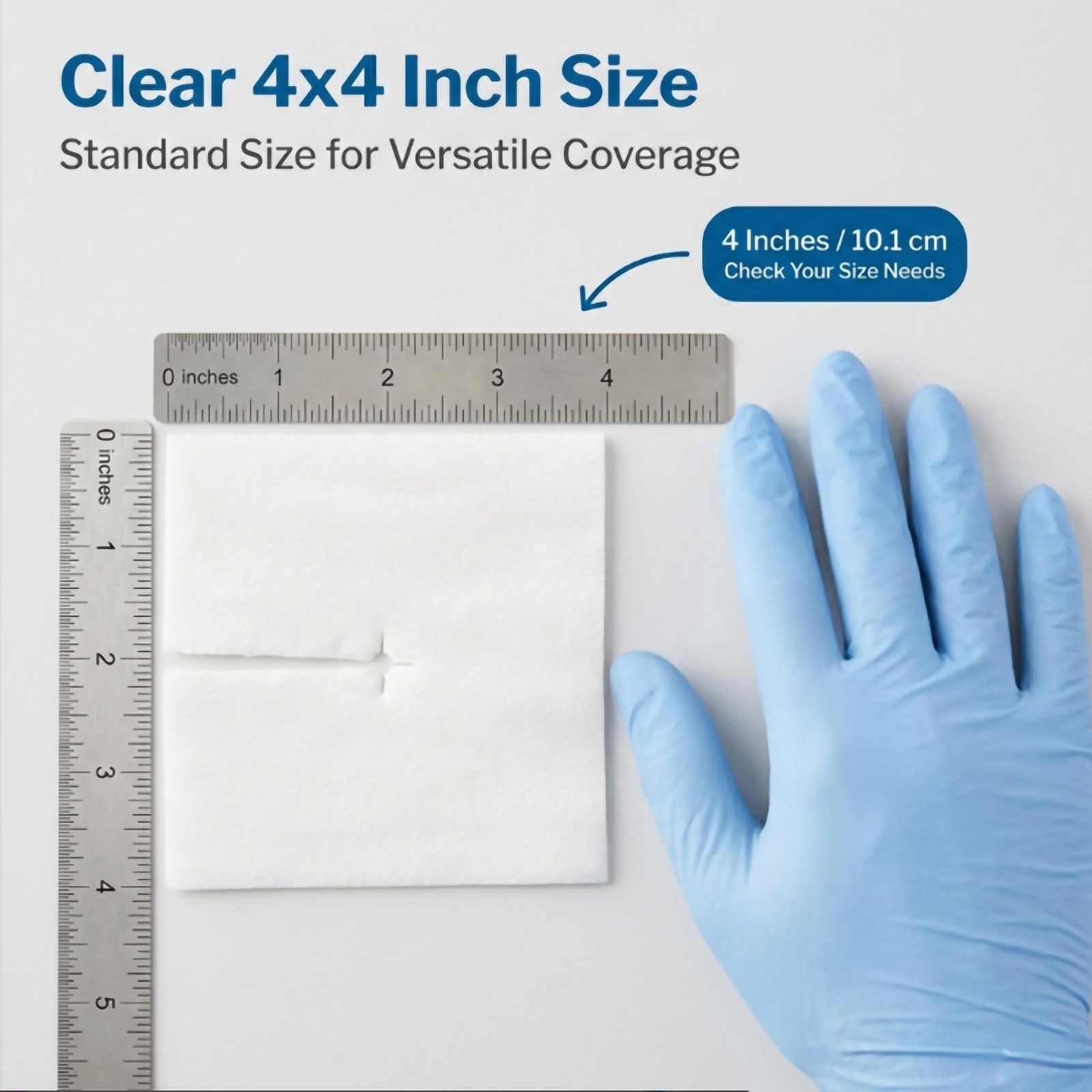 McKesson Split Sponges High Absorbency, 6-Ply Sterile, I.V. and Tracheostomy