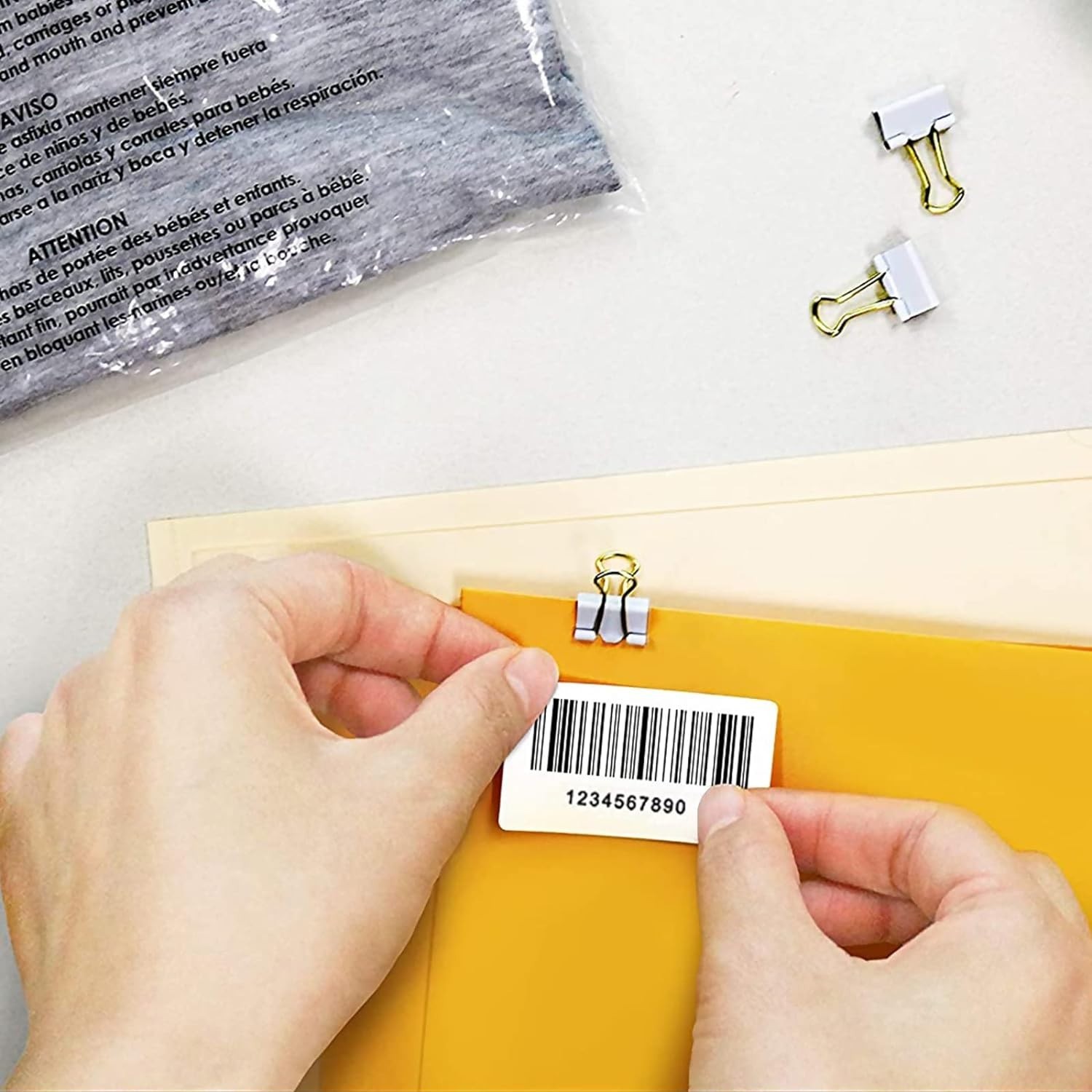 2″ x 1″ Multipurpose Barcode Direct Thermal Labels for FNSKU UPC FBA 1300/Roll