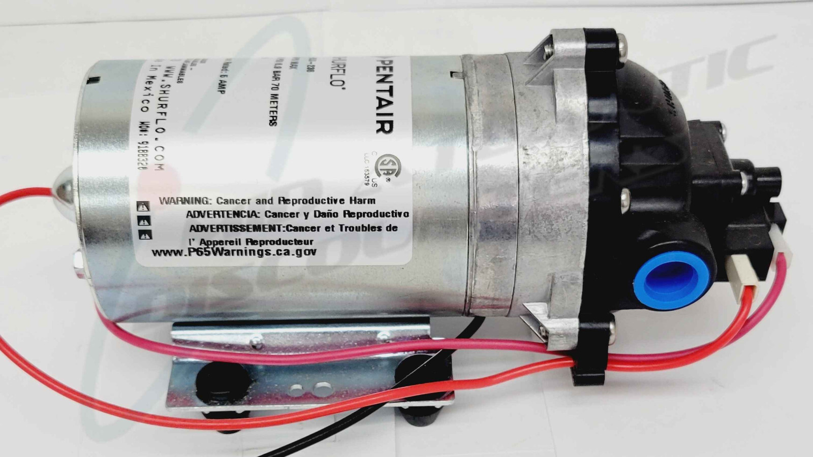 Pentair Shurflo 8000-853-238 24V DC Diaphragm Pump 1.6 gpm
